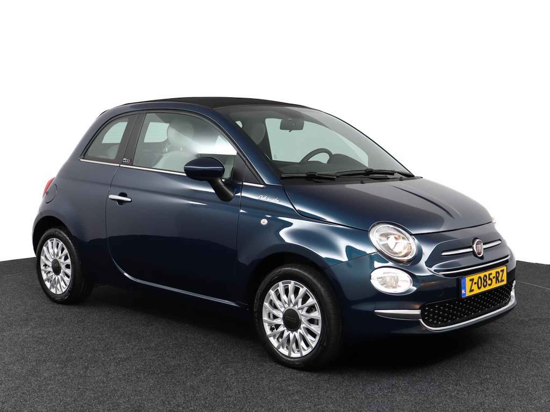 Fiat 500 C 1.0 Hybrid CABRIO Dolcevita | Elektrisch dak | Lederen bekleding | U-Connect Apple Carplay / Android auto NAVI | Climate Control | Cruise Control - 30/58