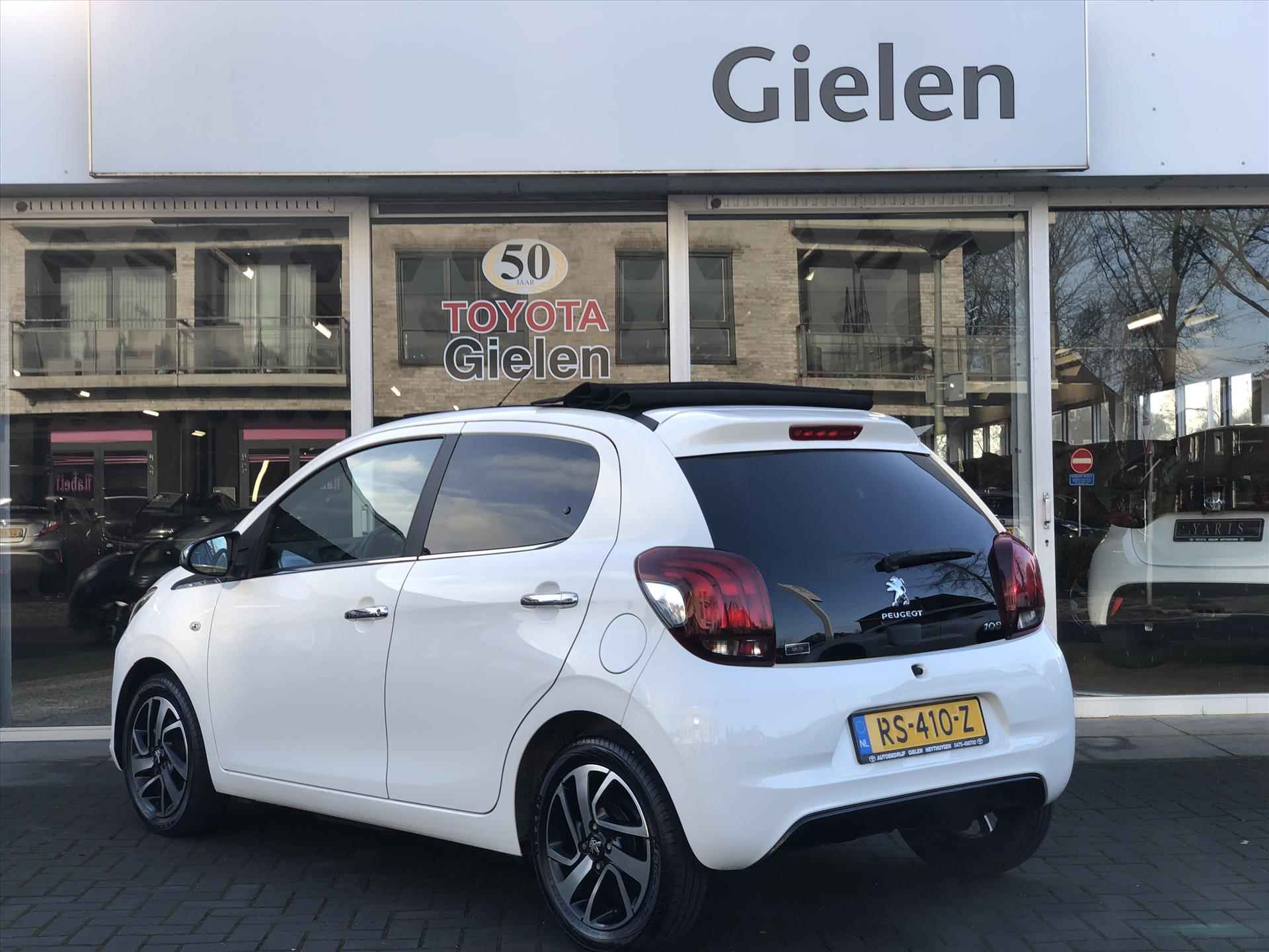 Peugeot 108 1.0 e-VTi  Allure TOP! Cabrio | Open dak, Lichtmetalen velgen, Privacy Glass, Airco, Stuurbediening, In hoogte verstelbare stoel - 31/31