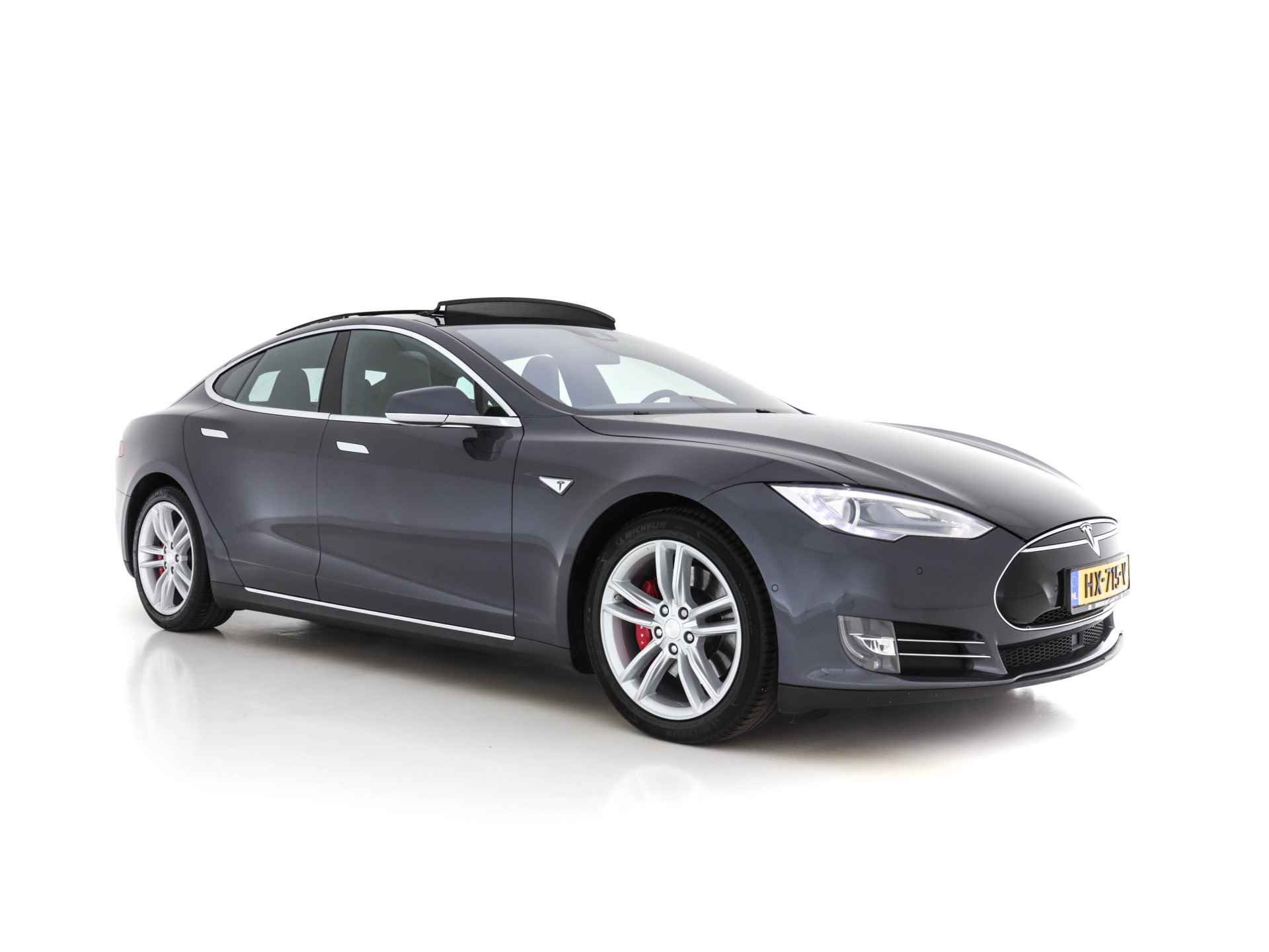 Tesla Model S P85D Performance-Pack AWD [ 3-Fase ] (INCL-BTW) *PANO | NAPPA-VOLLEDER | AUTO-PILOT | AIR-SUSPENSION | KEYLESS | CAMERA | FULL-LED | ADAPTIVE-CRUISE |  VIRTUAL-COCKPIT | SPORT-SEATS | 19"ALU* - 1/32