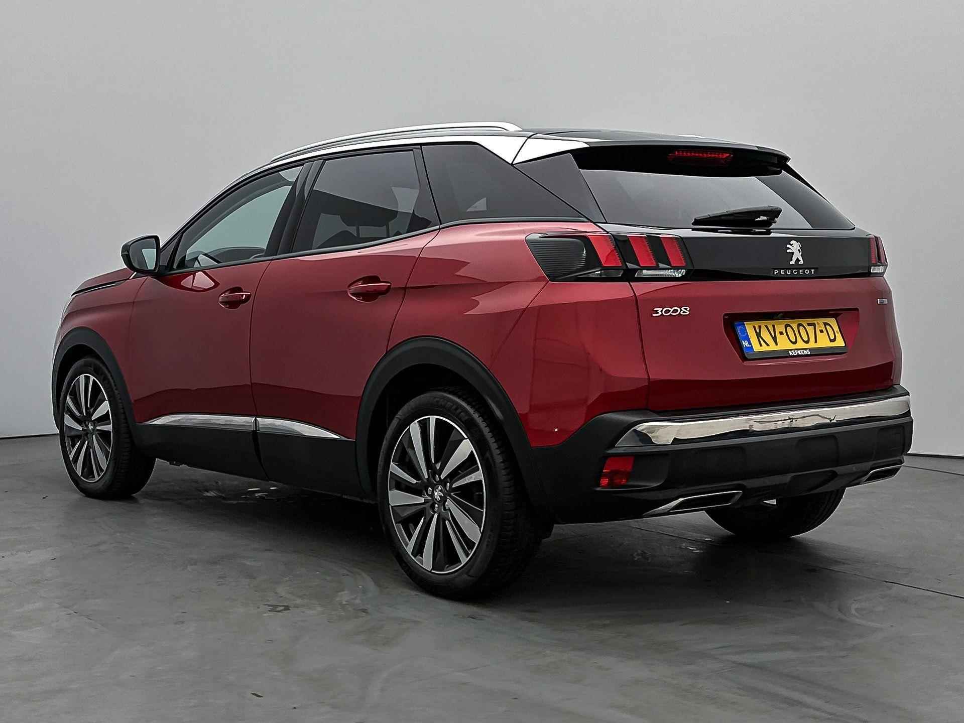 Peugeot 3008 SUV Première 130 pk | Navigatie | Achteruitrijcamera | Parkeersensoren Voor en Achter | Keyless Entry/Start | Elektrische Achterklep met Sensor | LED Dagrijverlichting | Climate Control | Cruise Control | 19" Lichtmetalen Velgen | Apple Carplay/Android Auto | - 7/35