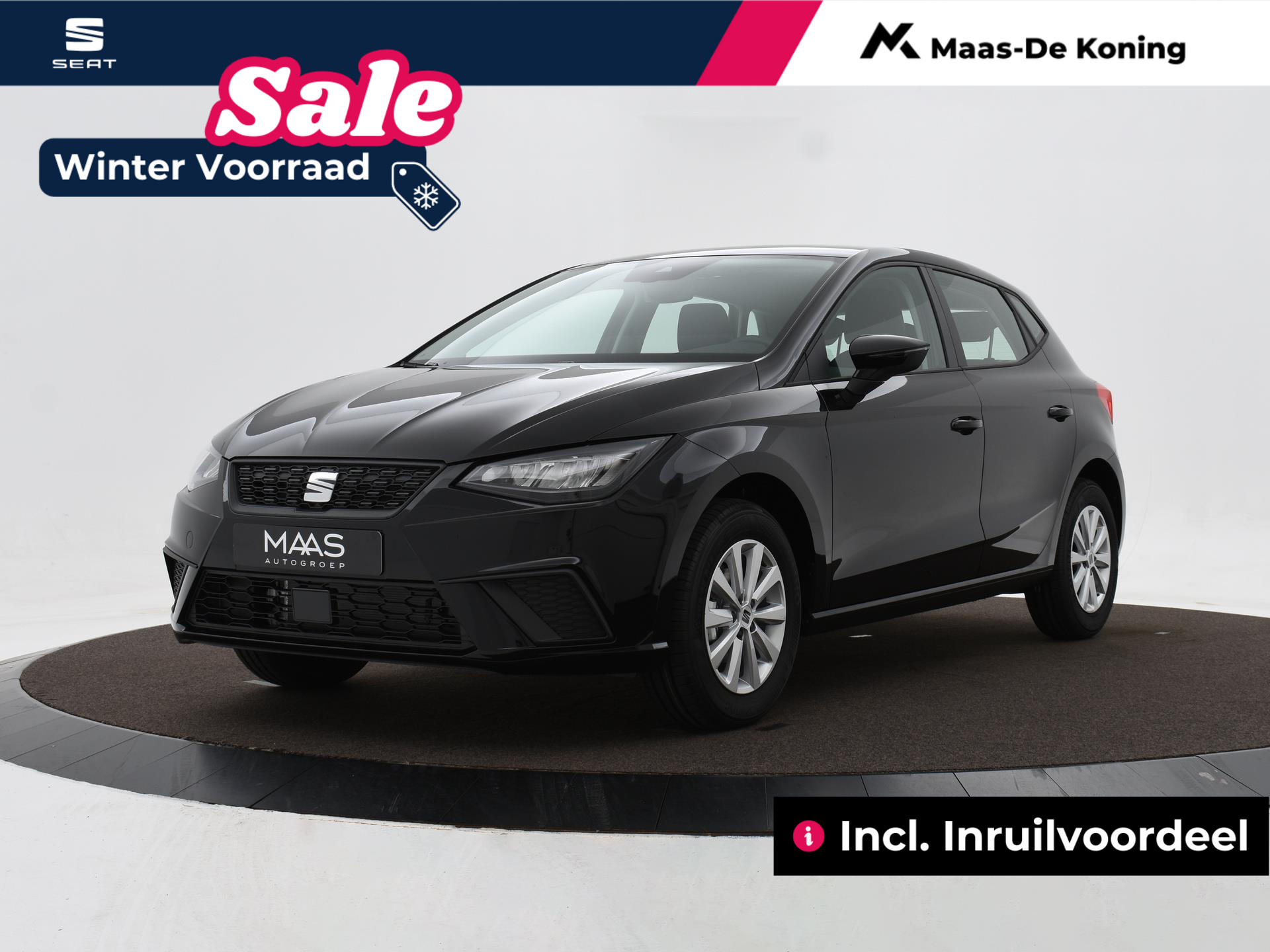 SEAT Ibiza Style 1.0 70 kW / 95 pk EcoTSI Hatchback 5 deurs 5 versn. Hand | Metallic Lak | Incl. inruilvoordeel