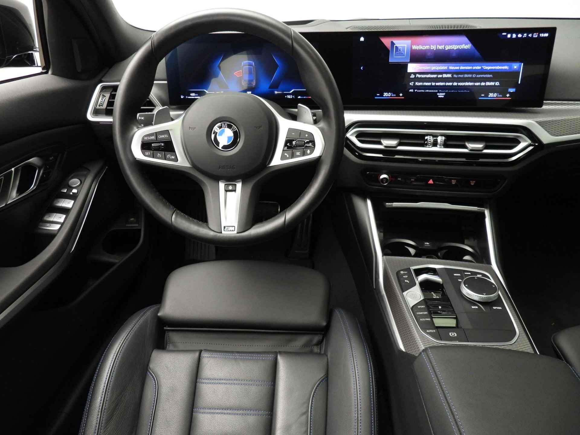 BMW 3-serie 330d | M-Sportpakket | LED | Leder | HUD | Schuifdak | Elektr. zetels | DAB | Hifi speakers | Alu 19 inch - 11/54