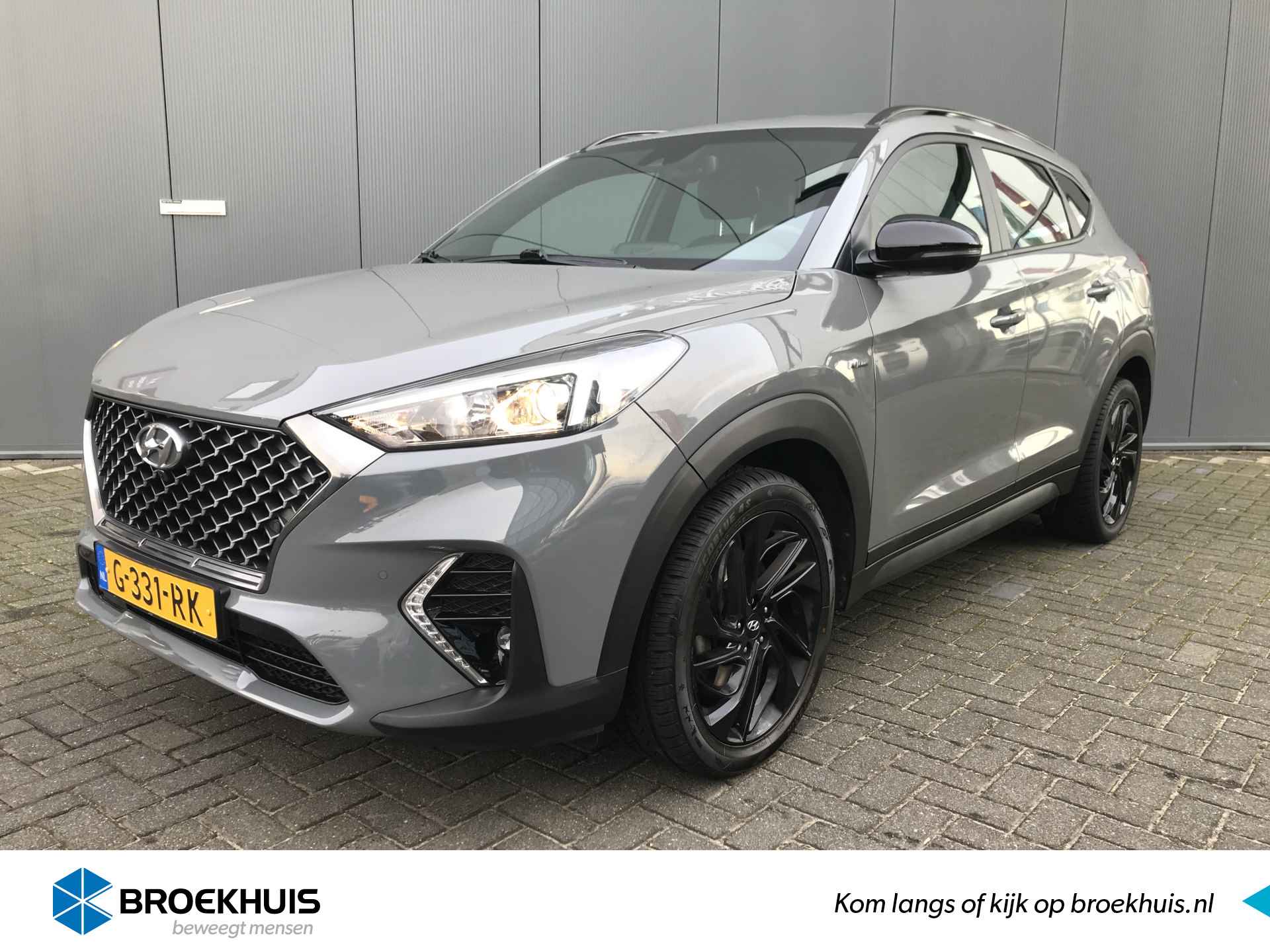 Hyundai Tucson 1.6 T-GDi 177pk N-Line Automaat | Led | Leder | Climate | Trekhaak | Alcantara | NL. Auto | 360 Camera | 19" Lichtmetaal | Stoel - 1/28