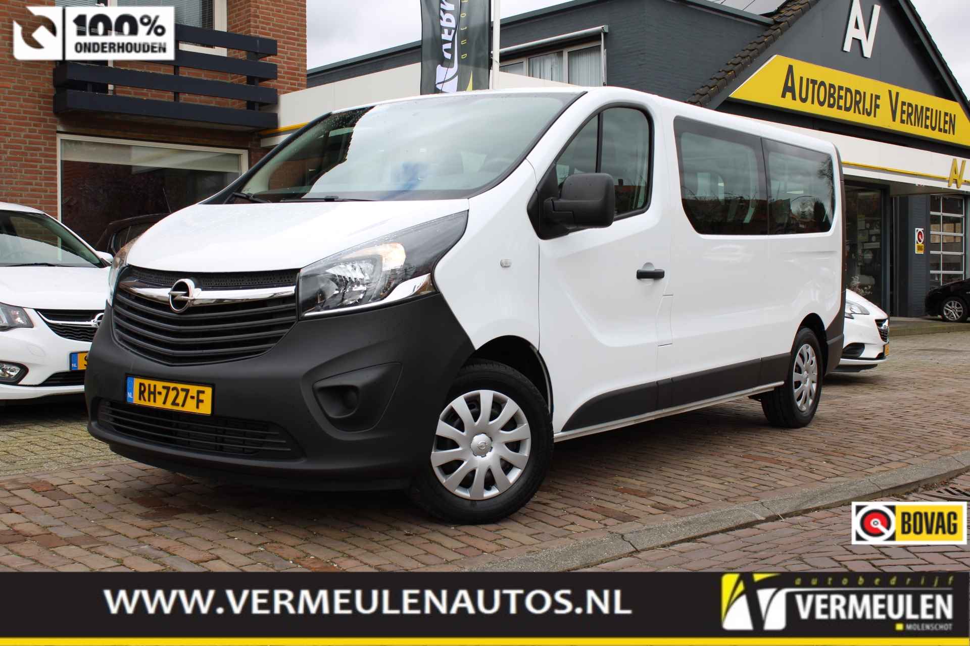 Opel Vivaro Combi 1.6 CDTi BiTurbo 125PK L2H1 9-Persoons + Airco/ Cruise/ Navi/ NL auto - 1/41