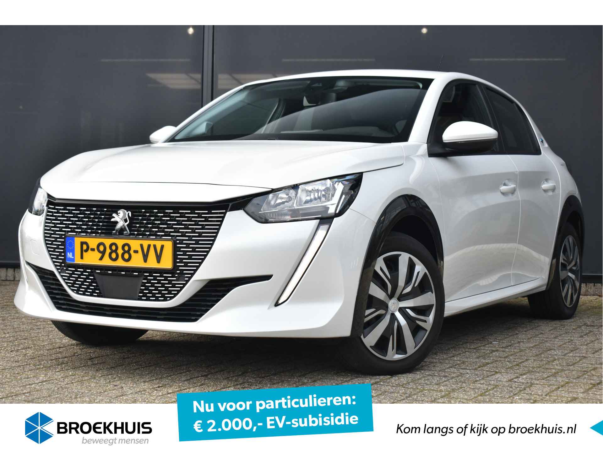 Peugeot e-208 EV Active | Navigatie | Parkeersensoren | Keyless-Start | Climate Control | Bluetooth | Apple Carplay | Android Auto | Cruise Co - 1/48