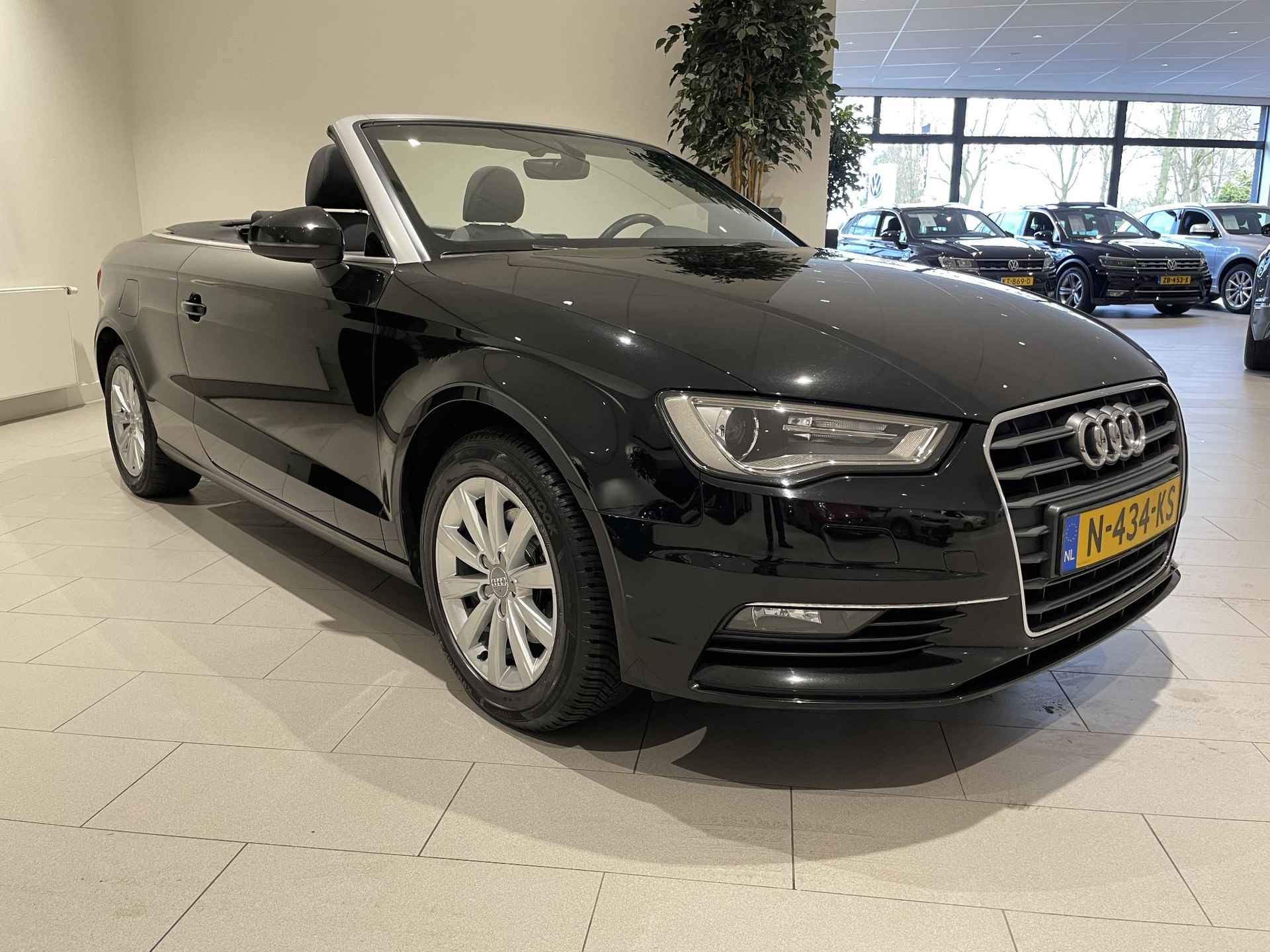 Audi A3 Cabriolet 1.4 TFSI Ambition Sport Edition 125 PK | Stoelverwarming | Cruise Control | Navigatie | Parkeersensoren | Climate Control | Bluetooth | Airco | Telefoonvoorbereiding | - 7/30