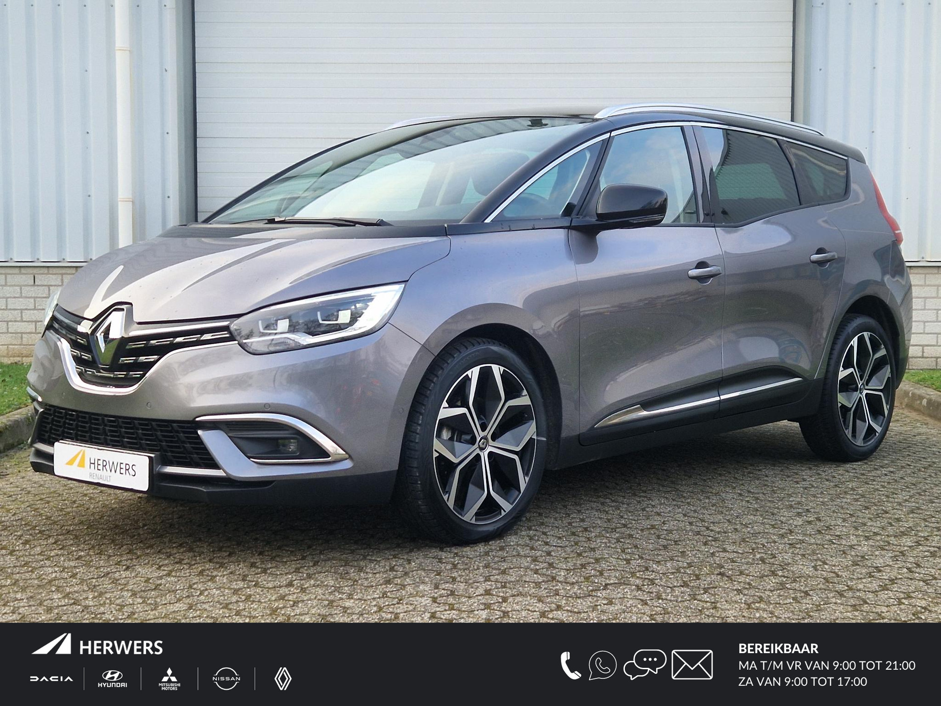 Renault Grand Scénic 1.3 TCe Intens 7p. Automaat / 1500kg Trekgewicht / 1e Eigenaar / Dealer Onderhouden / Apple Carplay & Android Auto / + Zomerbanden / Stoel Verwarming / Cruise Control / Achteruitrijcamera / Navigatie /