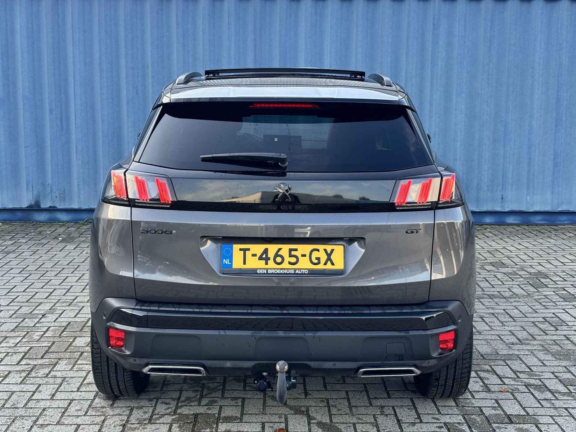 Peugeot 3008 1.2 PureTech GT Apple Carplay | Panorama dak | Electrische achterklep | Trekhaak afneembaar - 6/17