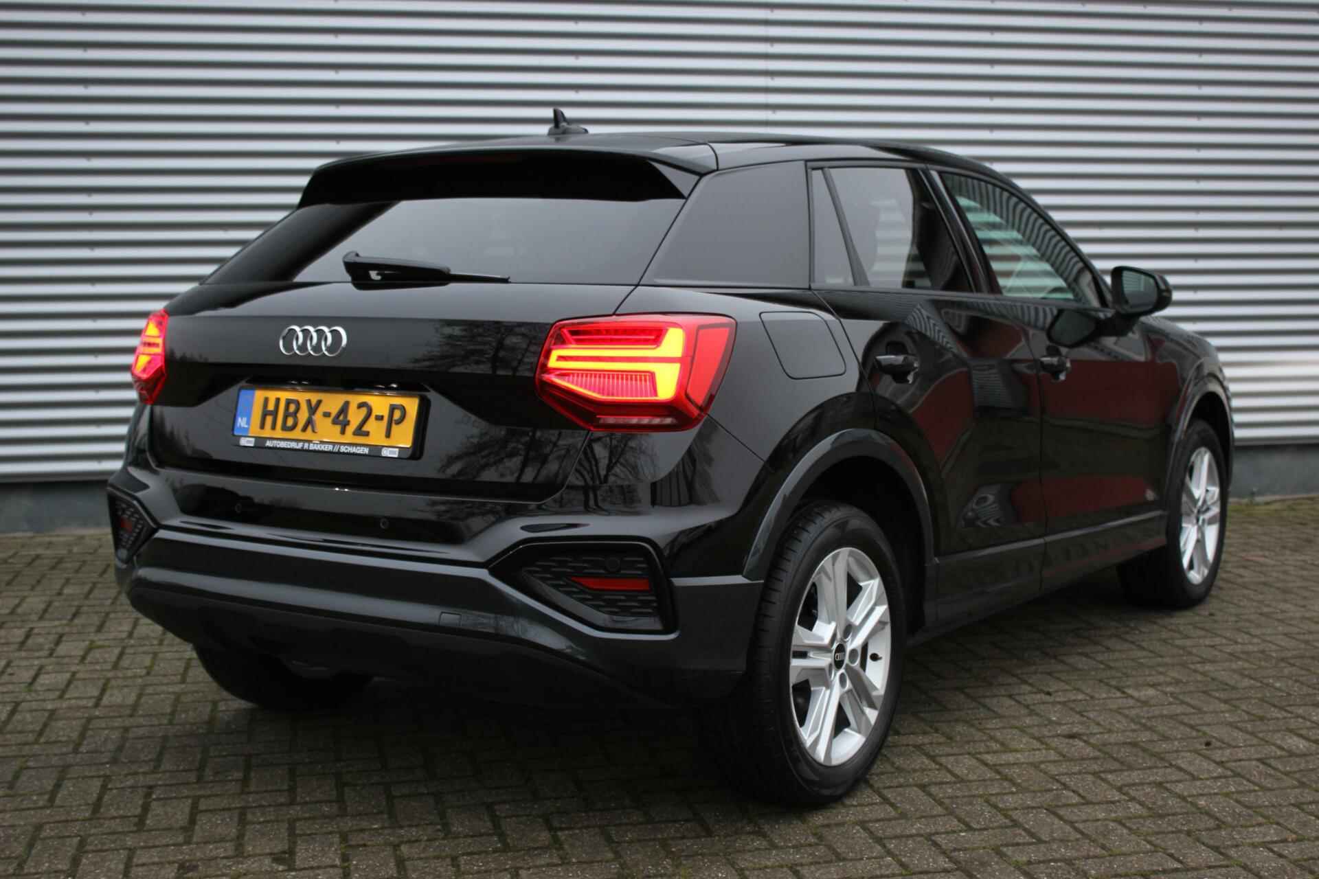 Audi Q2 35 TFSI Advanced edition // Black Optic - Camera - LED - Virtual Cockpit - Sportstuur - Navi. - Inclusief 12 mnd. Garantie - 5/29