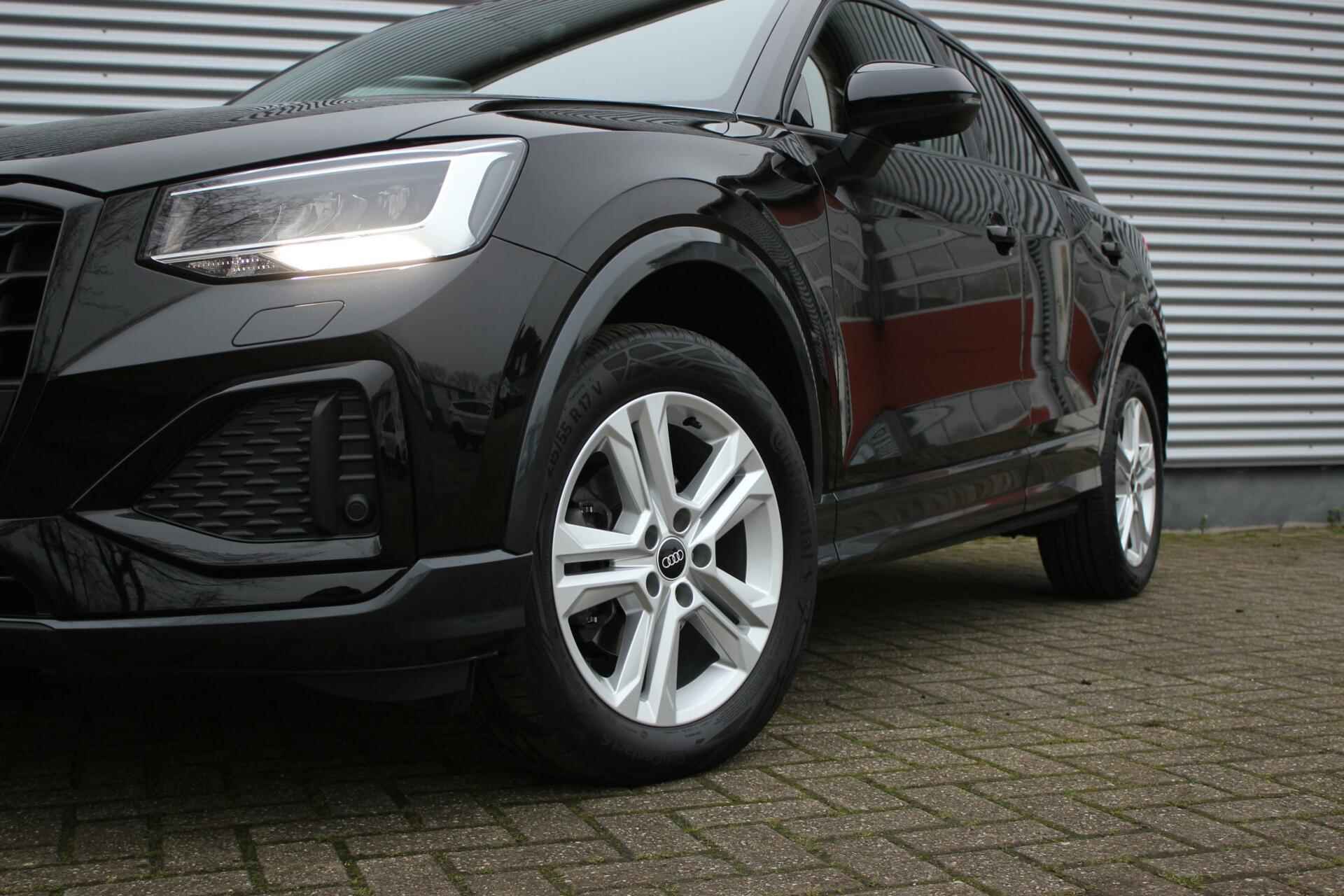 Audi Q2 35 TFSI Advanced edition // Black Optic - Camera - LED - Virtual Cockpit - Sportstuur - Navi. - Inclusief 12 mnd. Garantie - 8/29