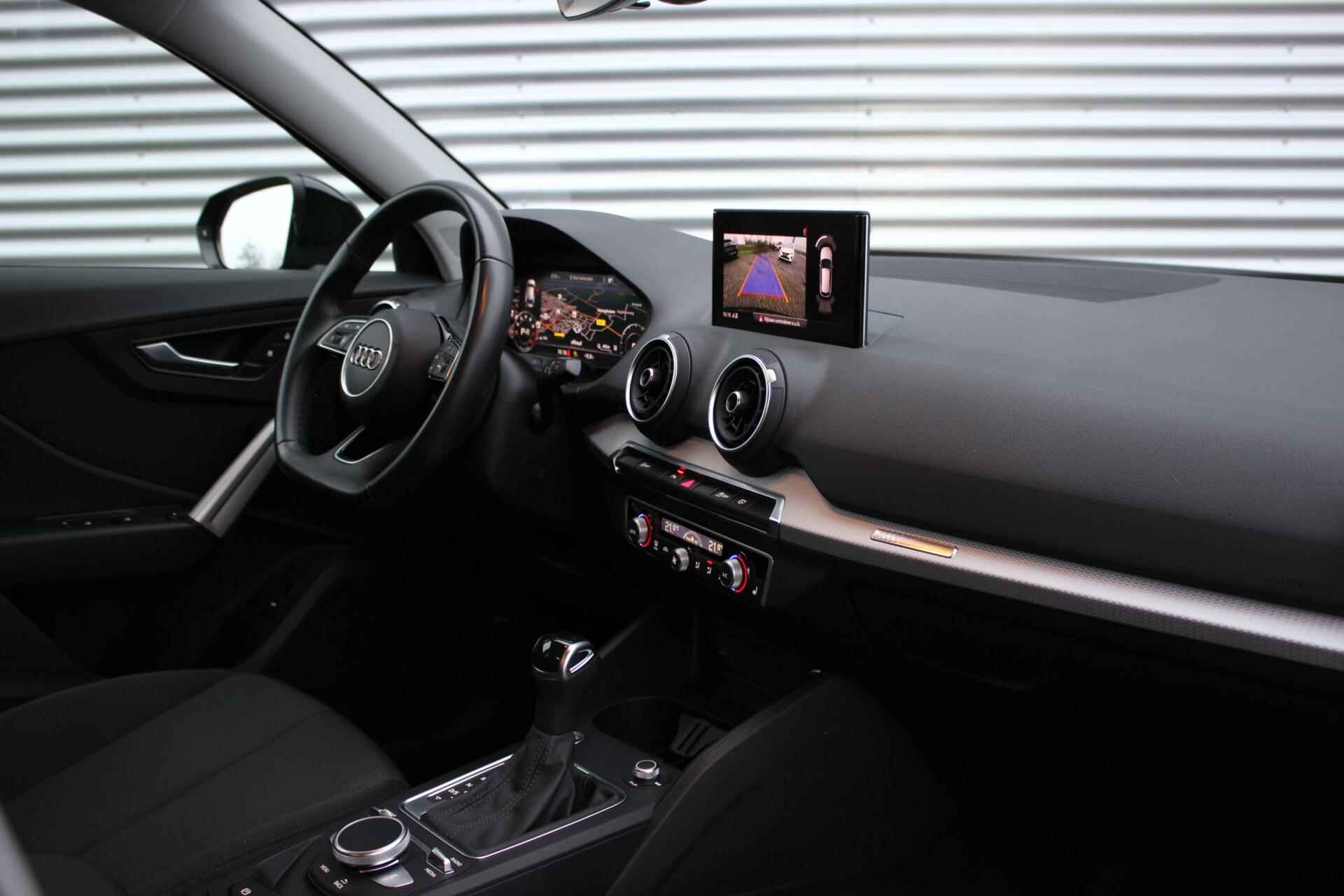 Audi Q2 35 TFSI Advanced edition // Black Optic - Camera - LED - Virtual Cockpit - Sportstuur - Navi. - Inclusief 12 mnd. Garantie - 11/29