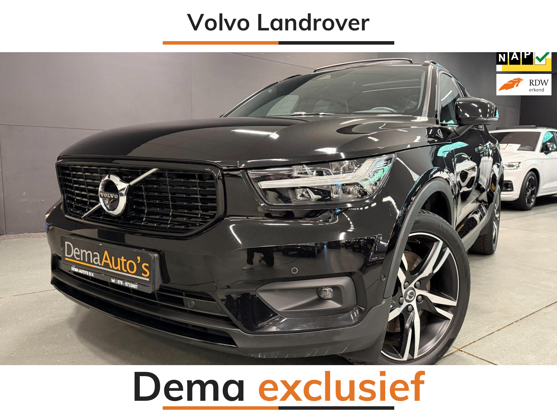 Volvo XC40 1.5 T5 Recharge R-Design 262PK PANO/NAVI/DAB/H-KARDON/CARPLAY/PDC/CRUISE-ADP///