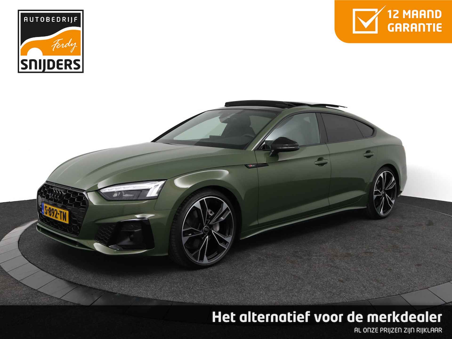 Audi A5 Sportback 40 TFSI S-LINE Edition Competition, Orig.NL - FABRIEKSGARANTIE | DAB+ | Panorama | Bang & Olufsen | Virtual | VOL OPTIES -RIJKLAAR - 1/55