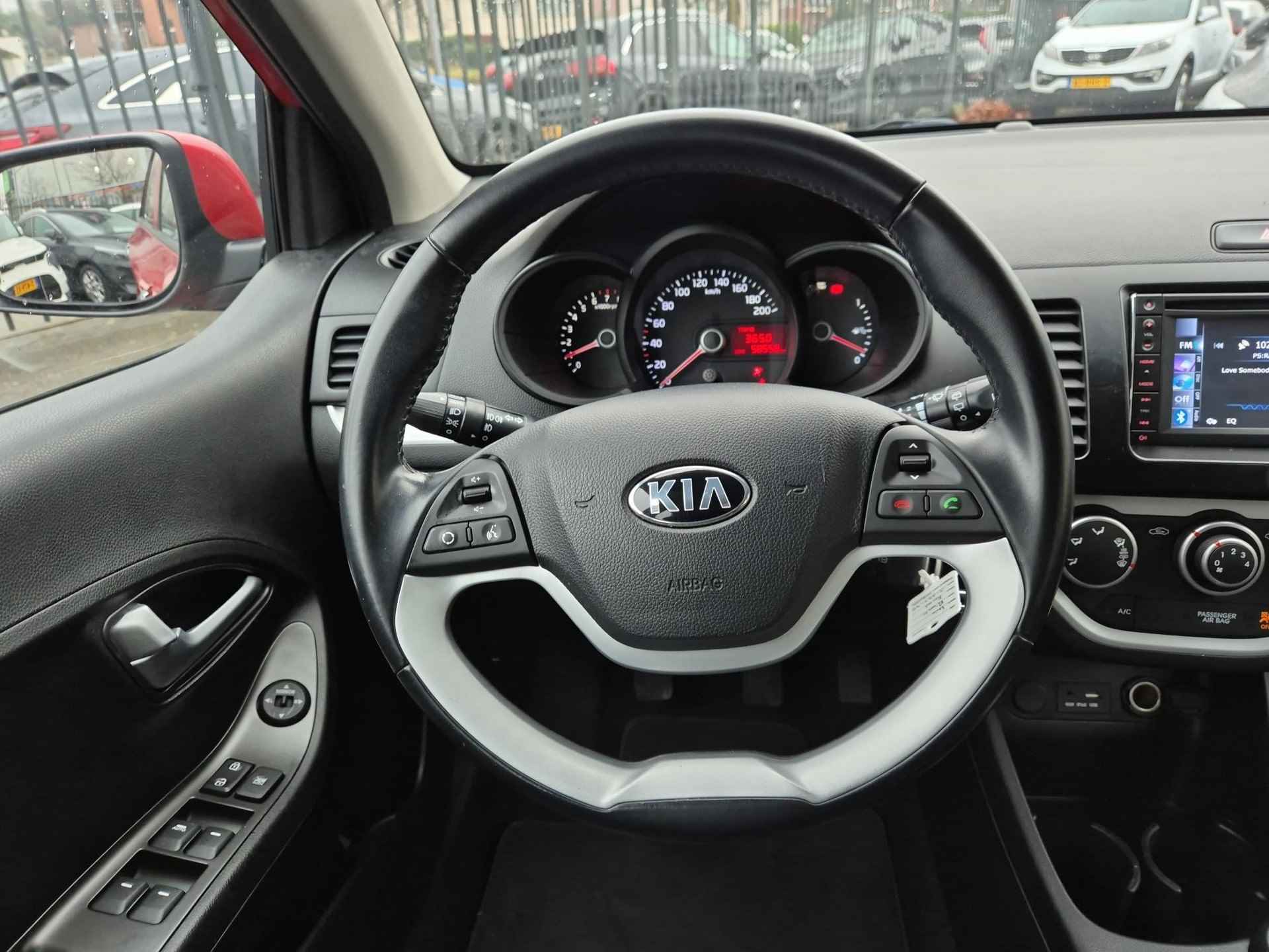 Kia Picanto 1.0 CVVT BusinessLine | Airco | Elektrische ramen | Bluetooth | - 13/18