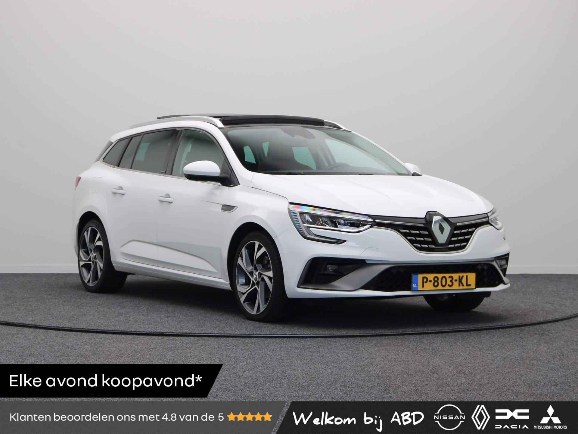 Renault Mégane Estate E-Tech Phev 160pk R.S. Line | Panoramadak | Stoelverwarming | Trekhaak | Navigatie | Cruise control |