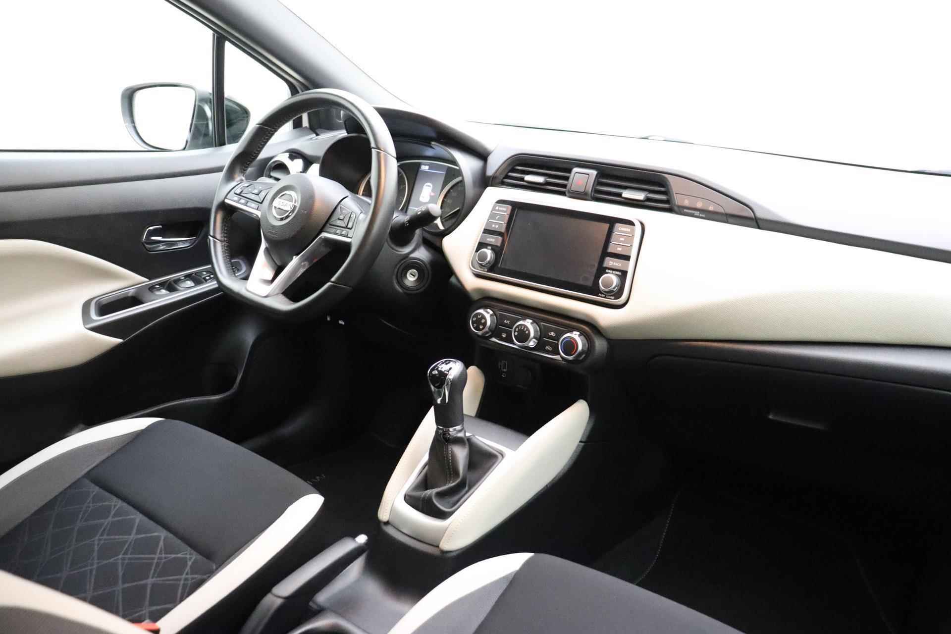 Nissan Micra 1.0 IG-T N-Connecta | Navigatie via Apple Carplay | Airco | Parkeersensoren | Cruise control | Getint glas | Lichtmetalen velgen - 4/32