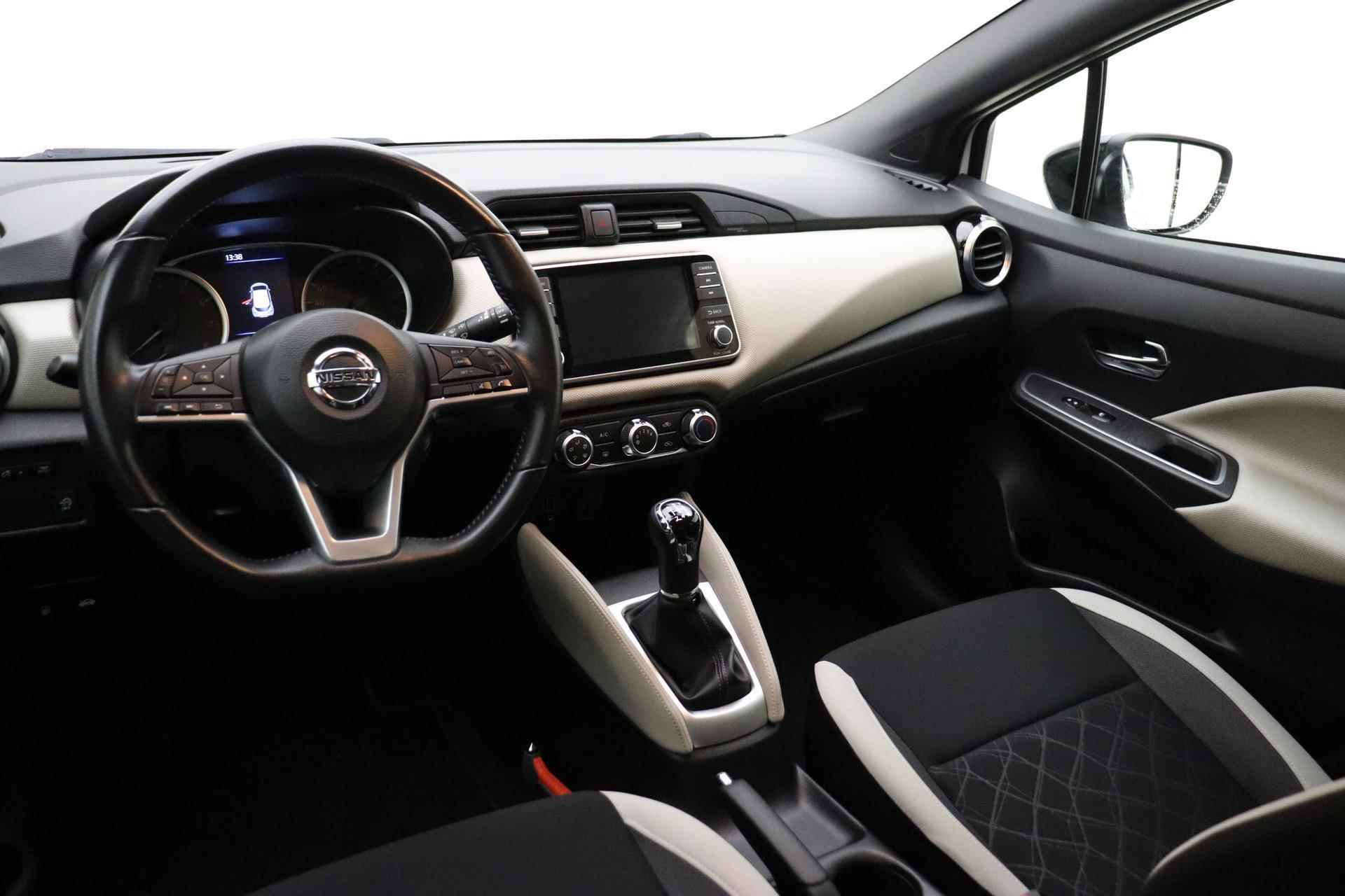 Nissan Micra 1.0 IG-T N-Connecta | Navigatie via Apple Carplay | Airco | Parkeersensoren | Cruise control | Getint glas | Lichtmetalen velgen - 8/32