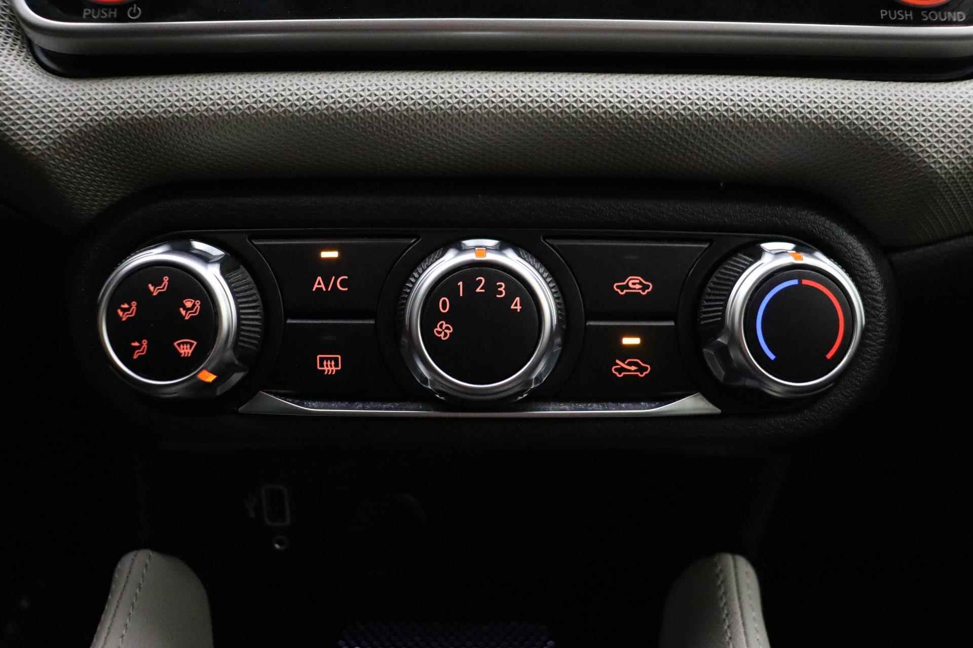 Nissan Micra 1.0 IG-T N-Connecta | Navigatie via Apple Carplay | Airco | Parkeersensoren | Cruise control | Getint glas | Lichtmetalen velgen - 20/32