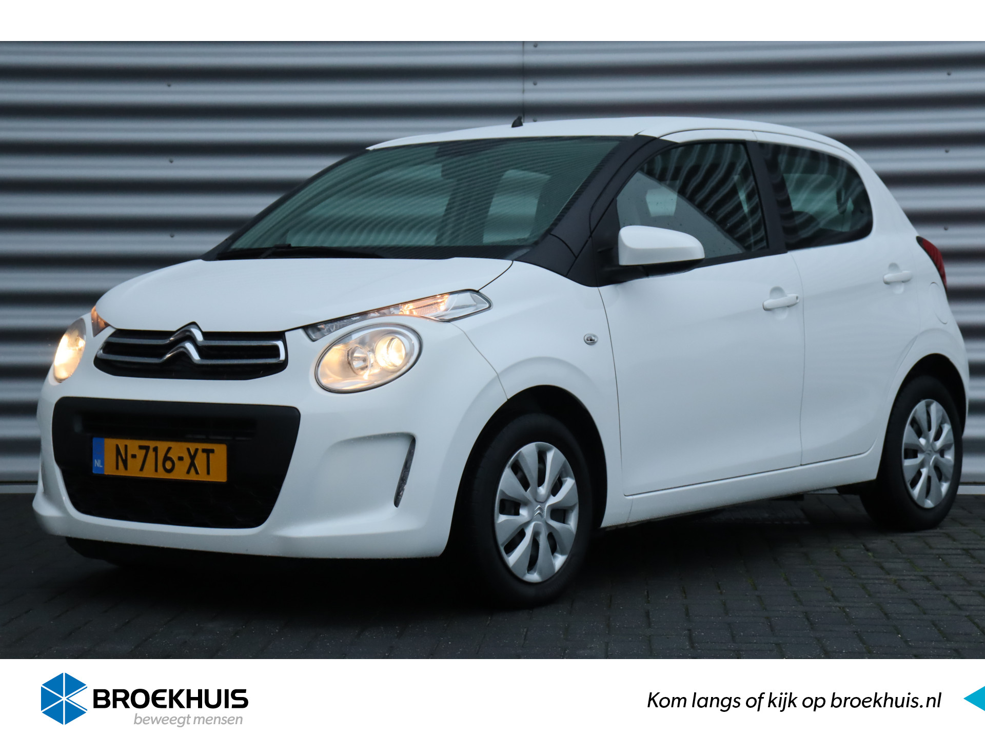 Citroën C1 1.0 E-VTI 73PK 5-DRS FEEL / AIRCO / LED / BLUETOOTH / 1E EIGENAAR / NIEUWSTAAT !!