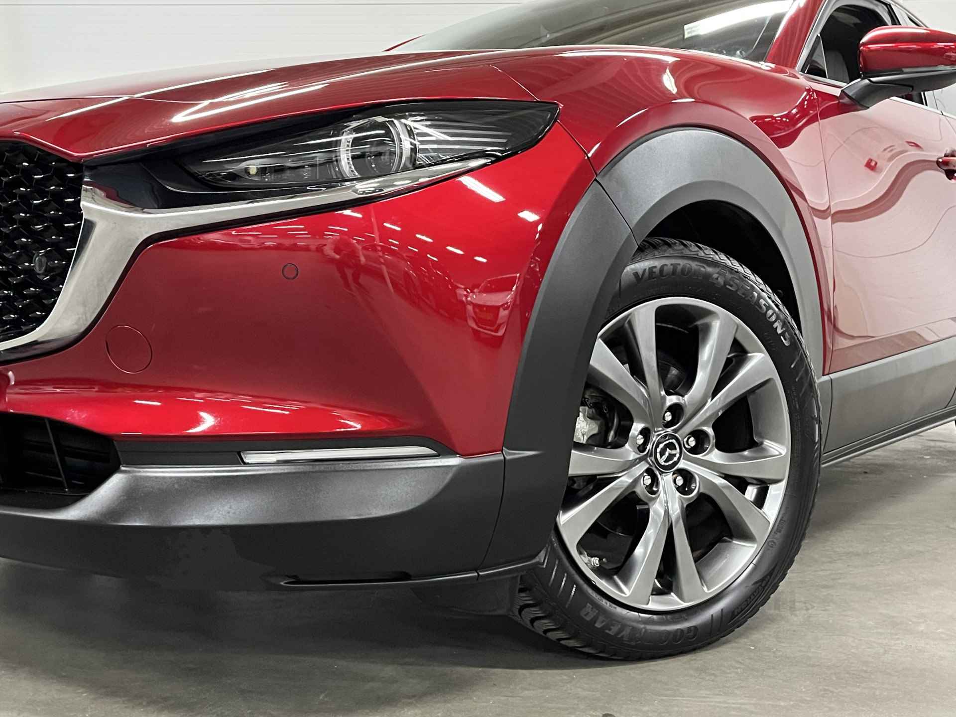 Mazda CX-30 2.0 e-SkyActiv-X M Hybrid Luxury | Trekhaak | Stoel- en Stuurverwarming | Leder - 4/49