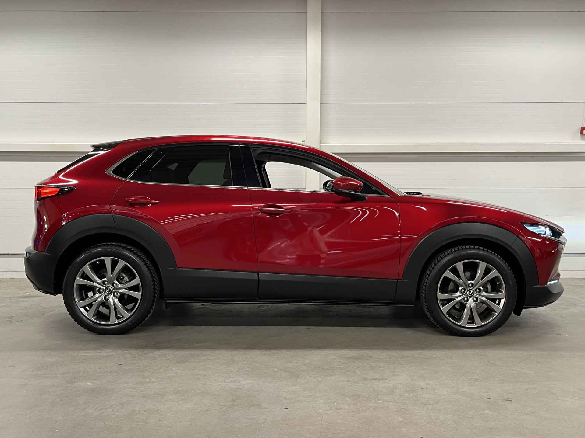 Mazda CX-30 2.0 e-SkyActiv-X M Hybrid Luxury | Trekhaak | Stoel- en Stuurverwarming | Leder - 9/49