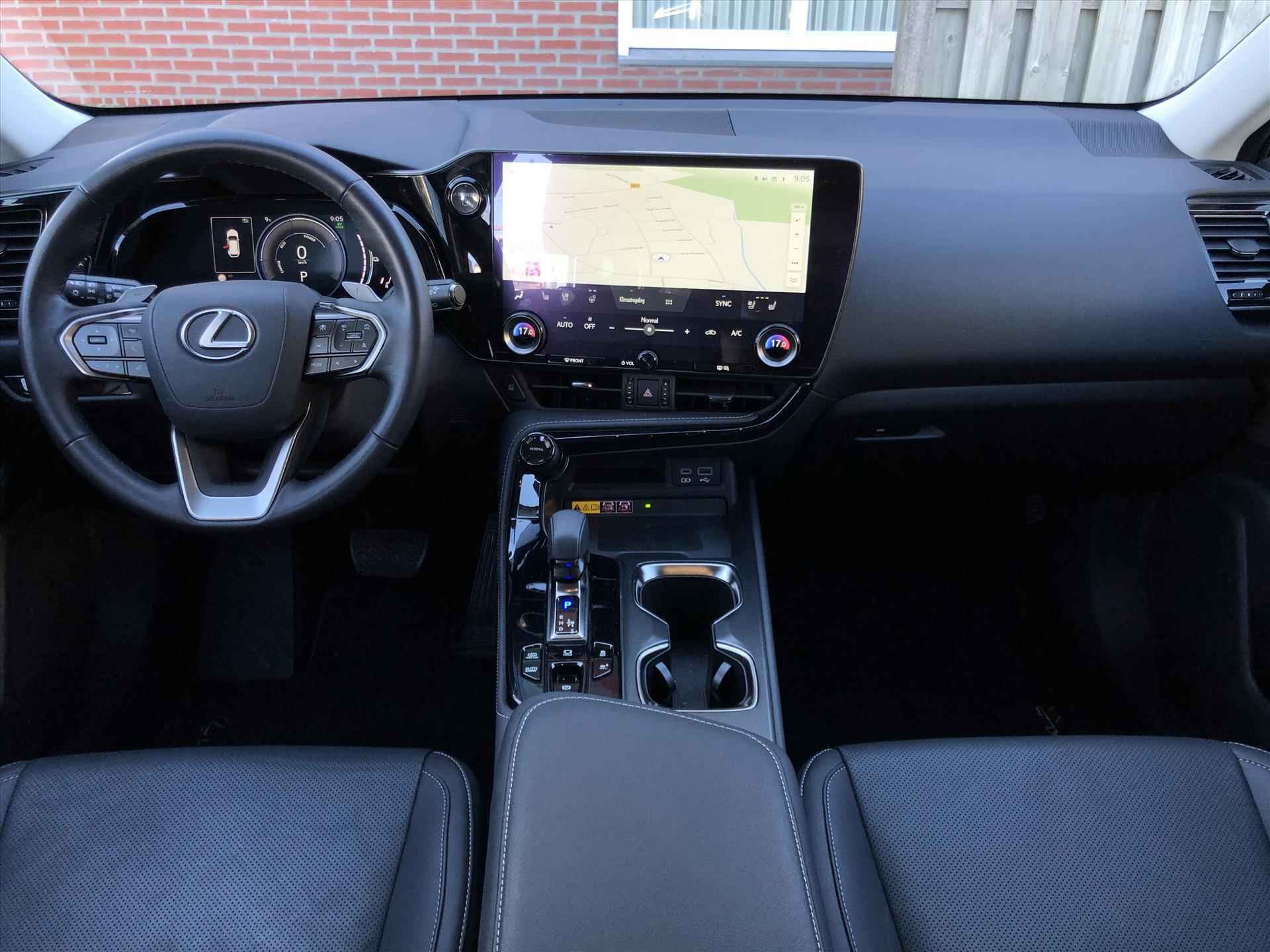 Lexus Nx 450h+ Plug-in AWD Launch Edition | 360 graden camera, Leer, Geheugenfunctie, Parkeersensoren, Stuurverwarming, Stoelventilatie - 9/39