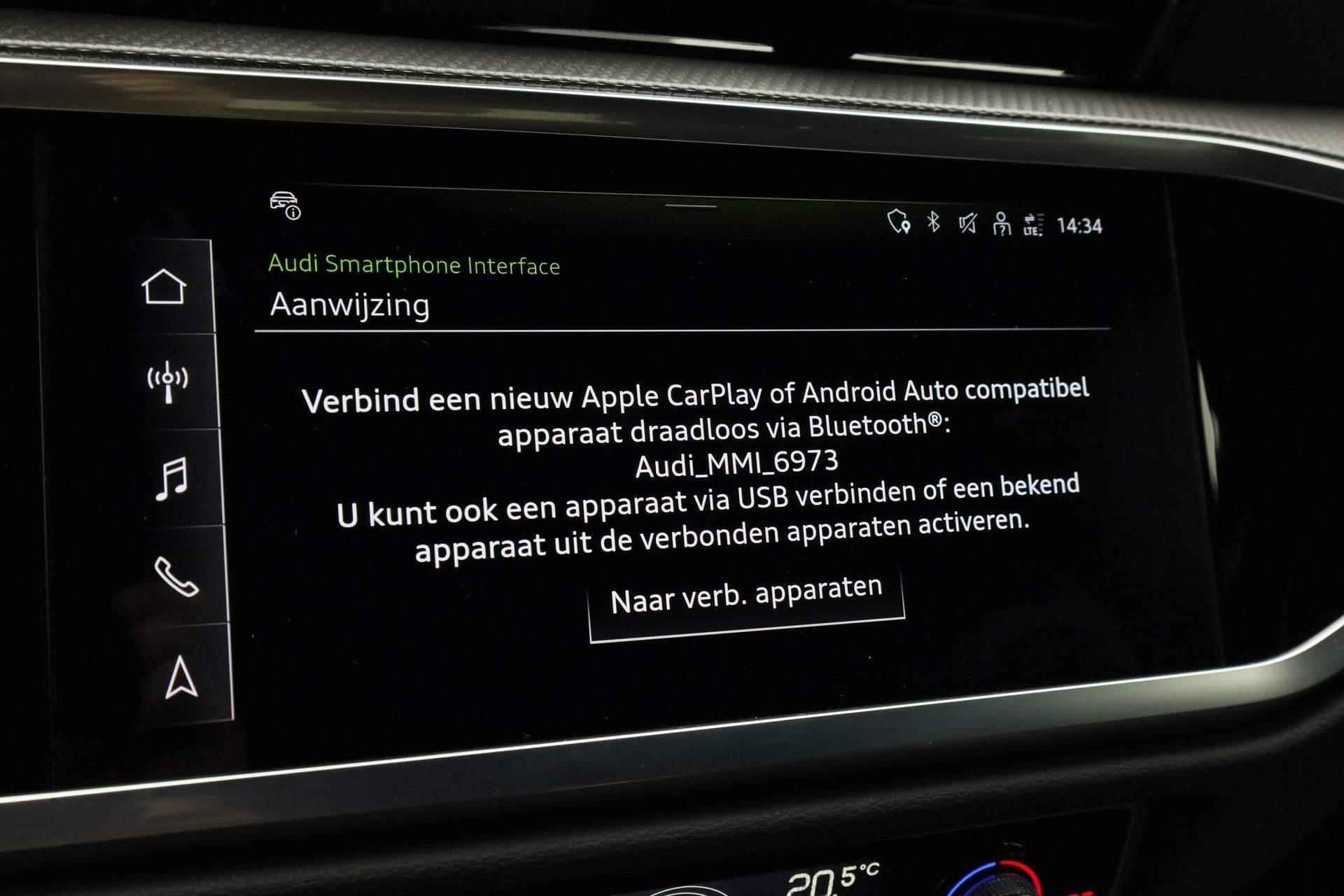 Audi Q3 Sportback 35 TFSI 150PK S-tronic Pro Line S | Pano | Navi | ACC | Camera | Stoelverwarming | 19 inch - 31/44