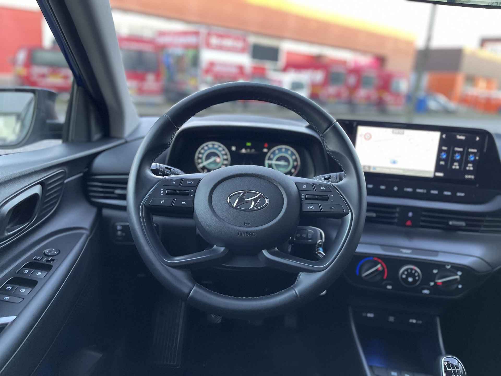 Hyundai i20 1.0 T-GDI Comfort Smart | Navigatie | Camera | Apple Carplay/Android Auto | Dodehoek | Airco | Cruise Control | Park. Sensor | Rijklaarprijs! - 13/24