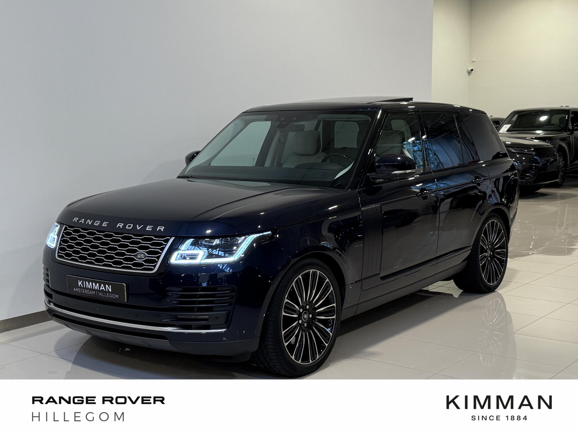 Land Rover Range Rover 5.0 V8 SC Autobiography | Schuif/Kanteldak | 22 inch | Portofino Blue