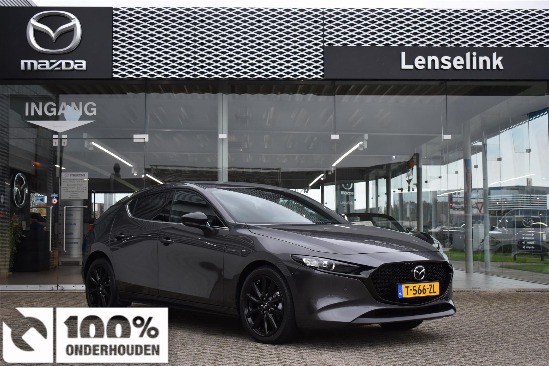 MAZDA 3 Hatchback e-Skyactiv-G 150pk Homura | Model 2024! | Camera | Navigatie | Draadloos Apple Carplay | 18" LMV | *DEMO* bij viaBOVAG.nl