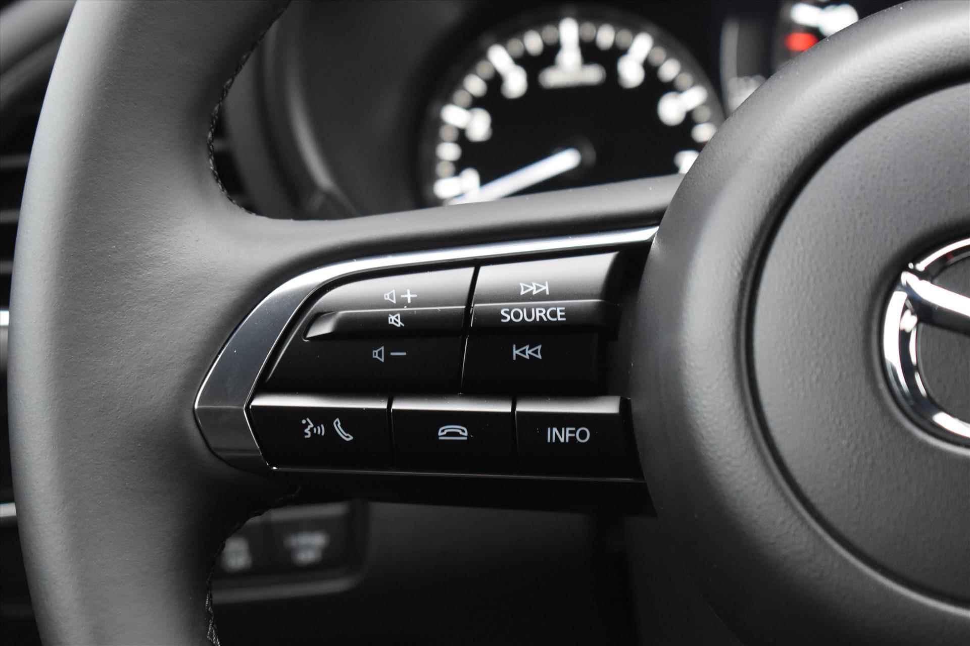 MAZDA 3 Hatchback e-Skyactiv-G 150pk Homura | Model 2024! | Camera | Navigatie | Draadloos Apple Carplay | 18" LMV | *DEMO* - 18/29