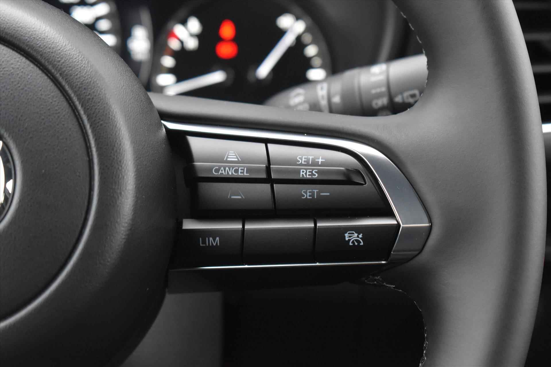 MAZDA 3 Hatchback e-Skyactiv-G 150pk Homura | Model 2024! | Camera | Navigatie | Draadloos Apple Carplay | 18" LMV | *DEMO* - 19/29