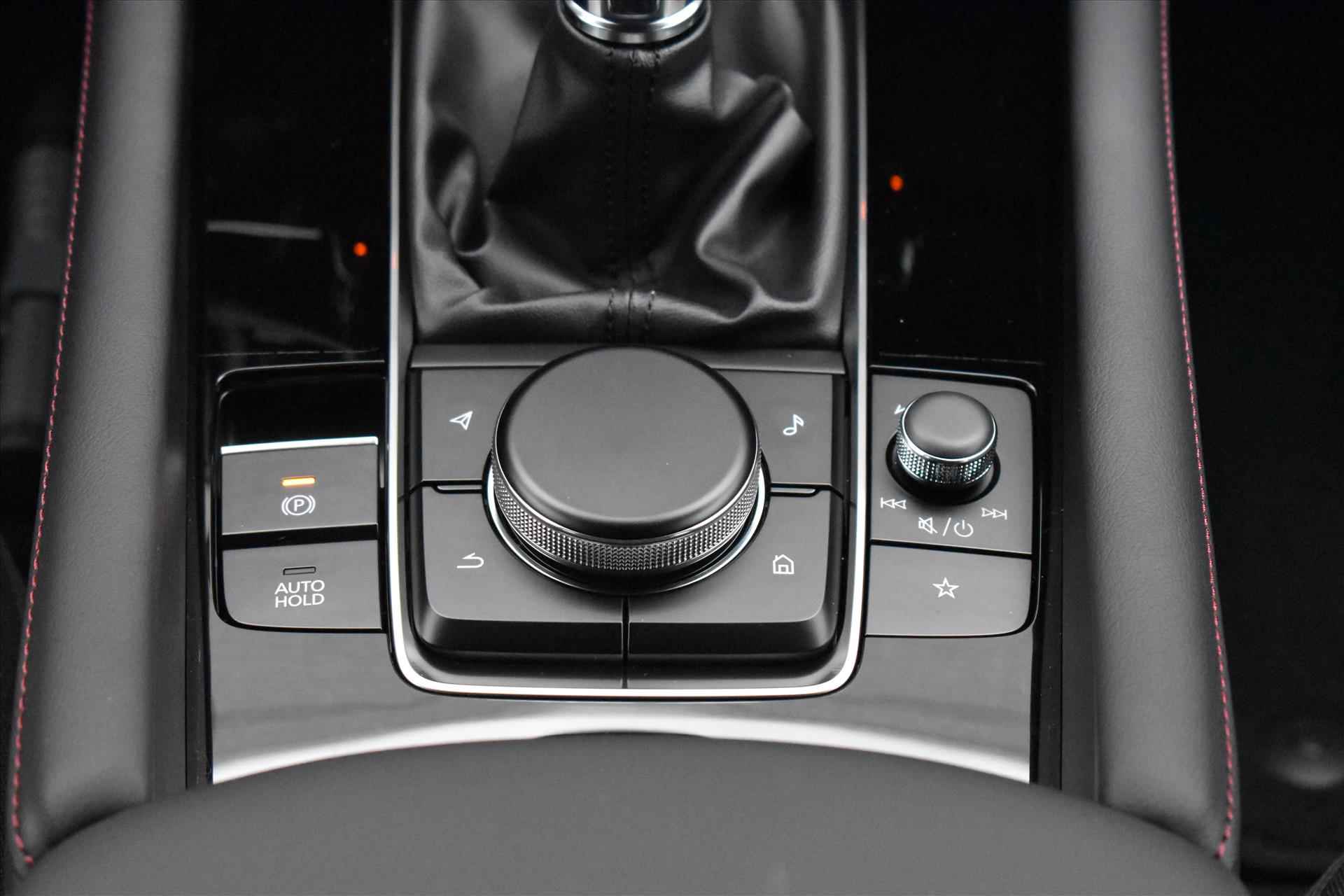MAZDA 3 Hatchback e-Skyactiv-G 150pk Homura | Model 2024! | Camera | Navigatie | Draadloos Apple Carplay | 18" LMV | *DEMO* - 21/29