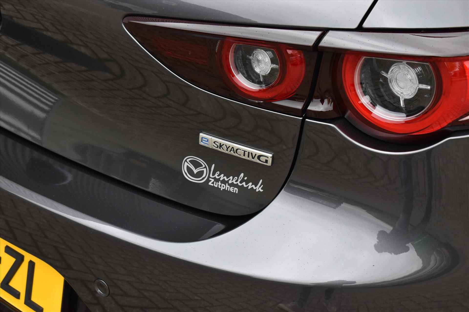 MAZDA 3 Hatchback e-Skyactiv-G 150pk Homura | Model 2024! | Camera | Navigatie | Draadloos Apple Carplay | 18" LMV | *DEMO* - 25/29