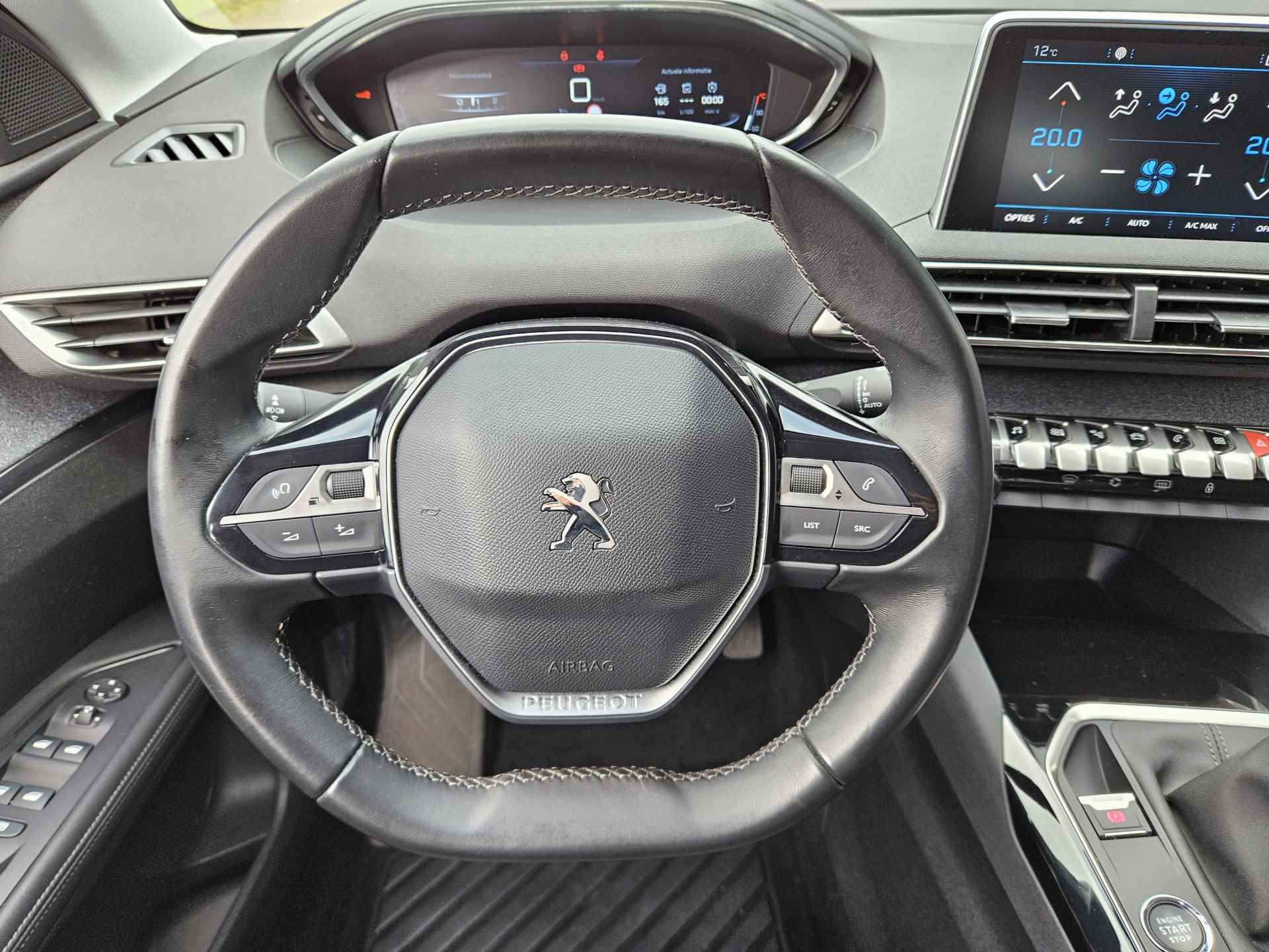 Peugeot 5008 1.2 PureTech Allure 7-Zits | Trekhaak | Navigatie | Camera | Apple Carplay en Android Auto | Keyless Entry en Start - 35/42
