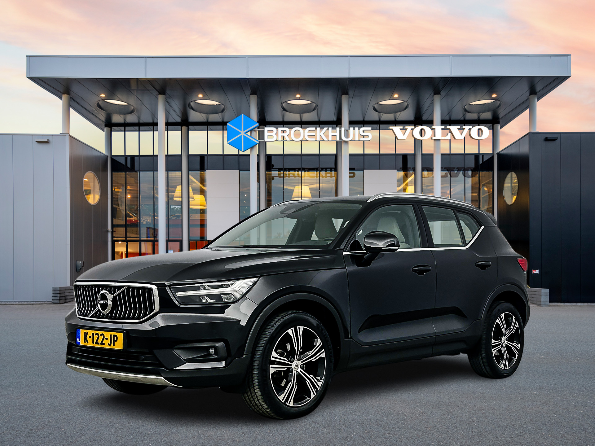 Volvo XC40 T2 A/T Inscription | 19" | Blond Leder | Adaptieve cruise | BLIS | Stoel/stuuverwarming | Parkeercamera | Keyless | Elektr. acht