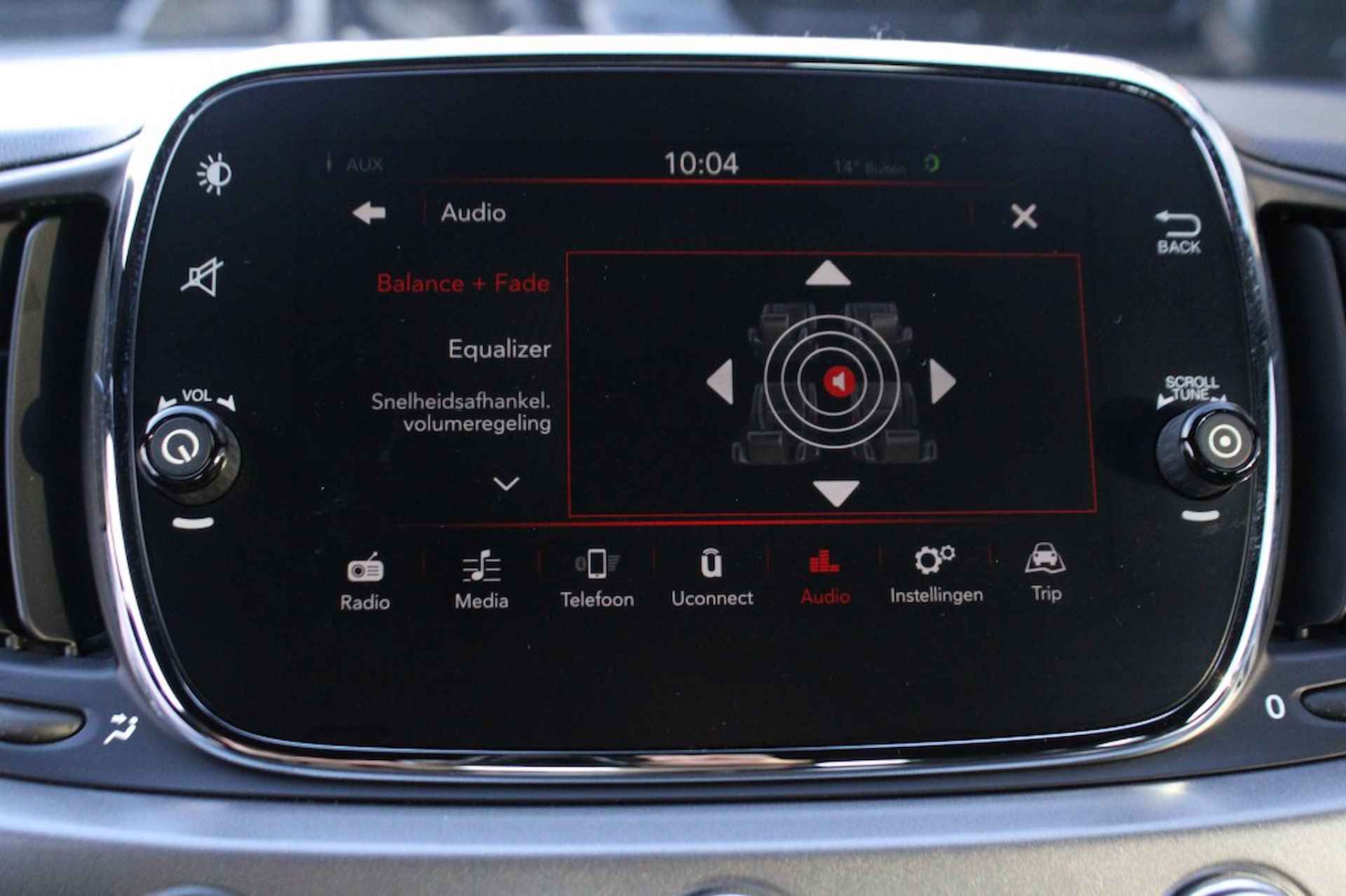 FIAT 500 1.2 S Apple Carplay sportstoelen Cruise control navigatie. - 35/45