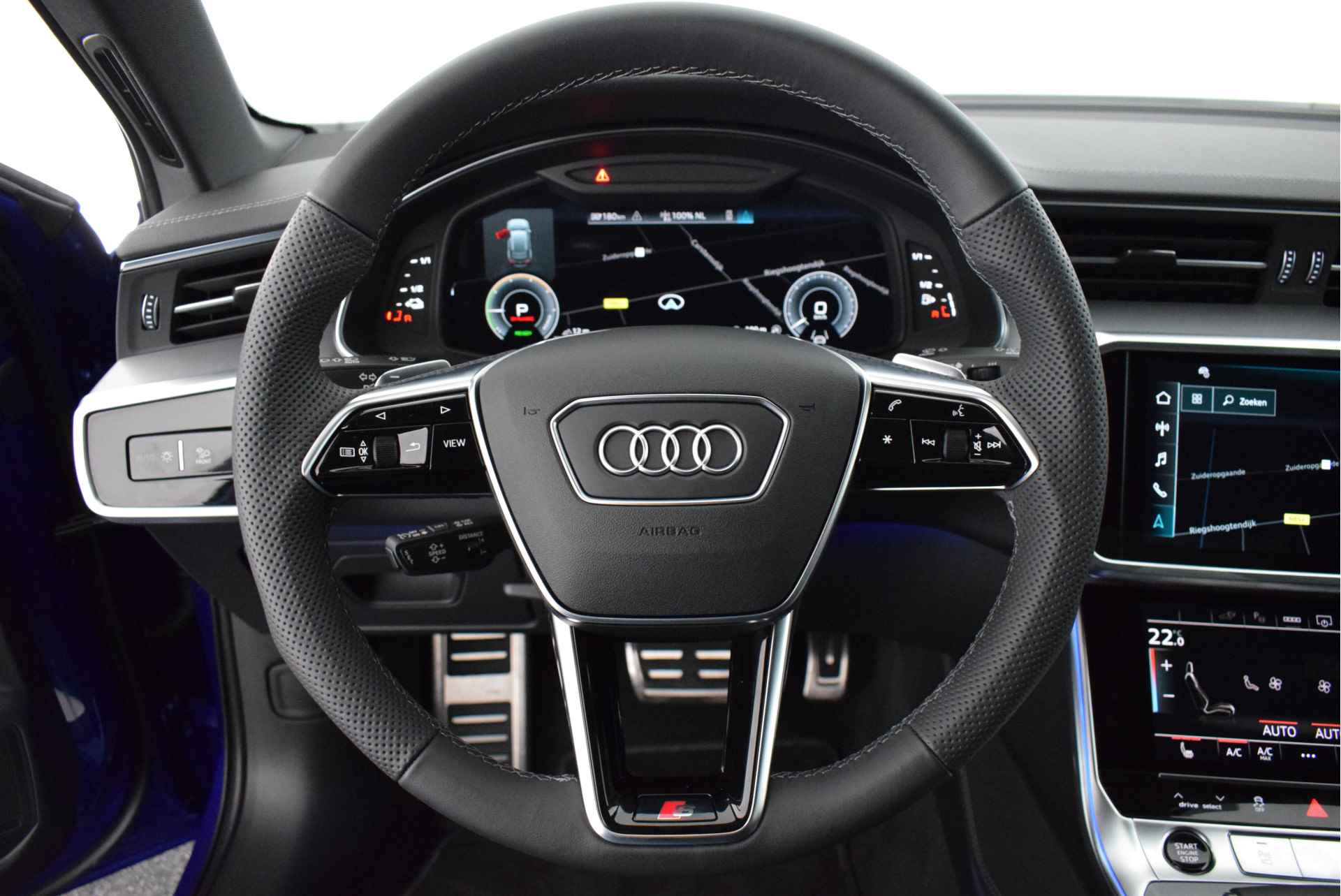 Audi A6 Avant 55 TFSI e 367pk quattro S-Line Competition Trekhaak Camera B&O Matrix Led Keyless Leder Virtual Cockpit ACC Navigatie - 15/69