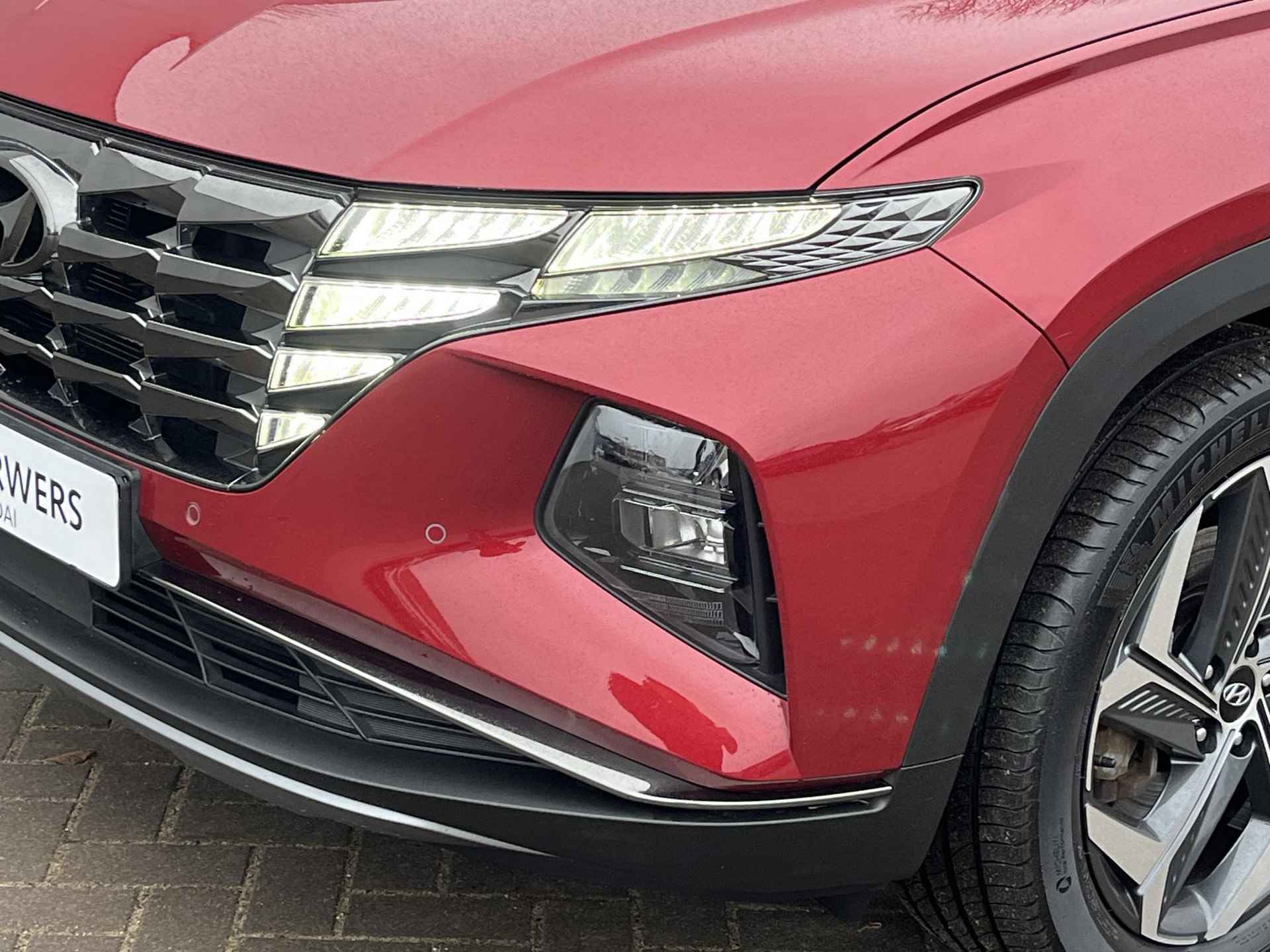 Hyundai Tucson 1.6 T-GDI PHEV Plug-in 265PK Automaat Comfort Sky / Schuif-/ kanteldak / Adaptieve cruise control / Keyless / Climate control / Navigatie / Stoel- en stuurverwarming - 46/54