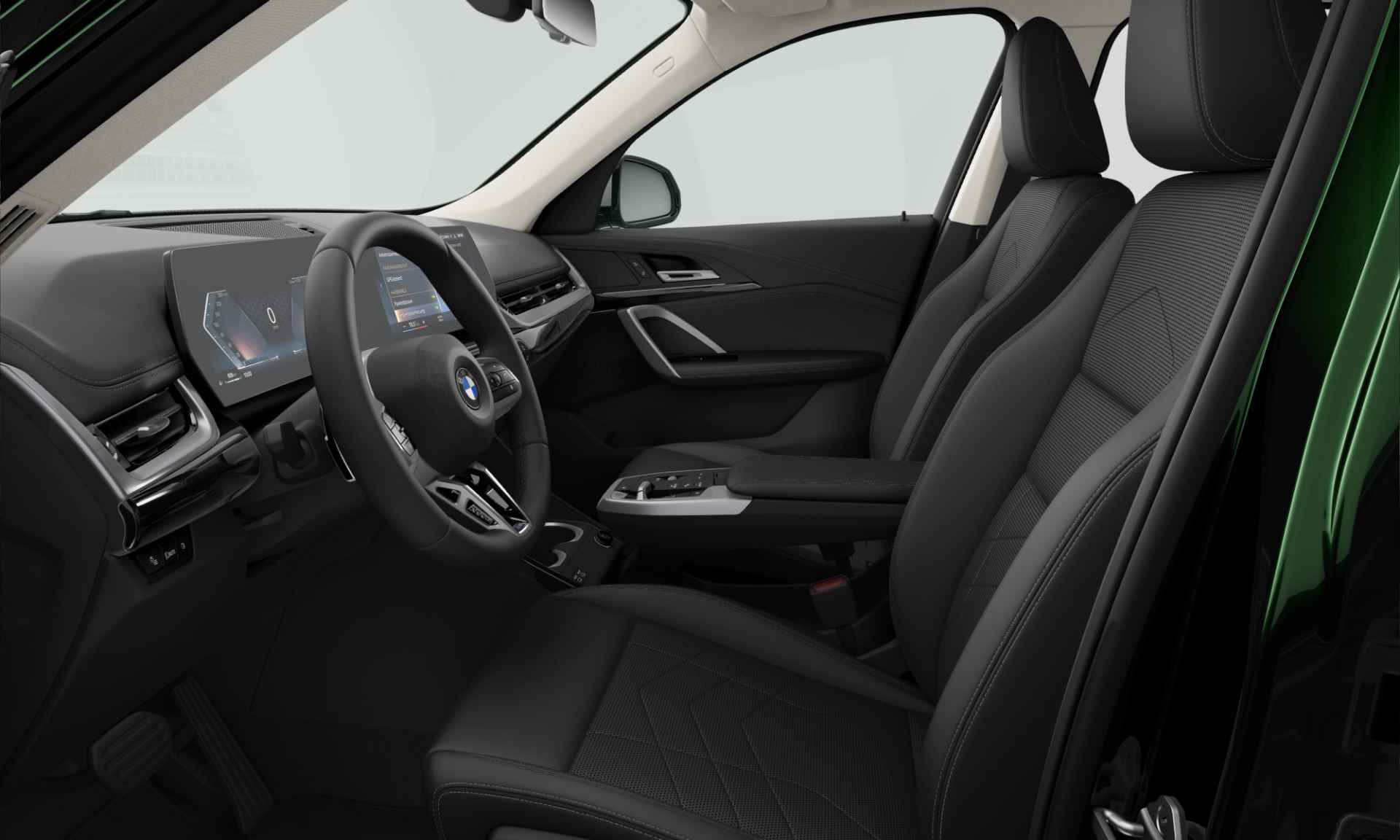 BMW X1 23i xDrive | xLine | 18'' | Elek. stoelverst. | Trekhaak | Adapt. LED | Comf. Acc. | Draadloos laden | Sanremo Grun | DAB - 4/4