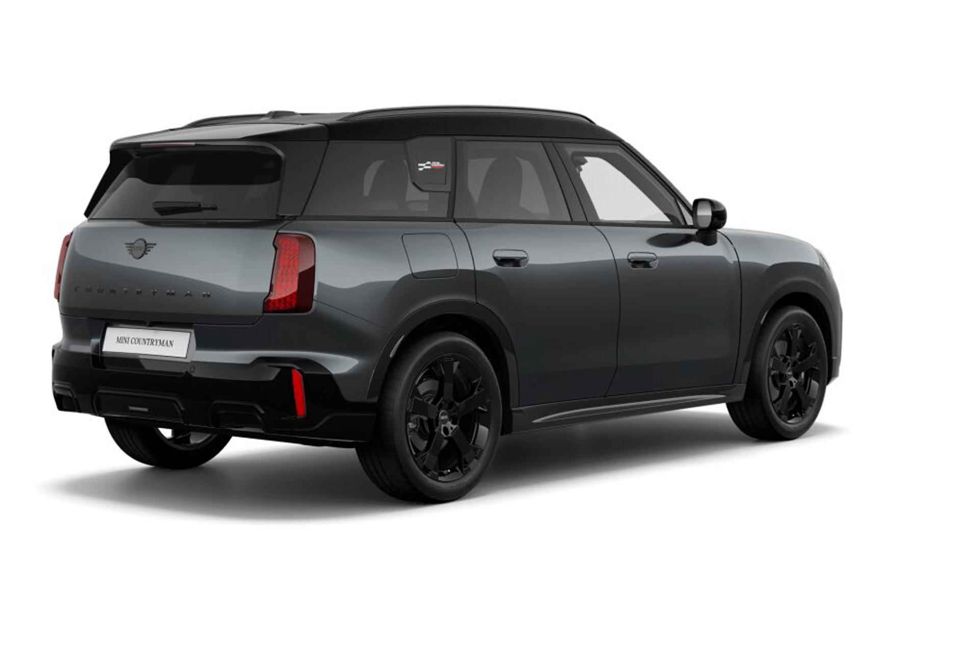 MINI Countryman 1.5 C John Cooper Works L | Pakket L | Dak en spiegelkappen in Jetblack - 2/6