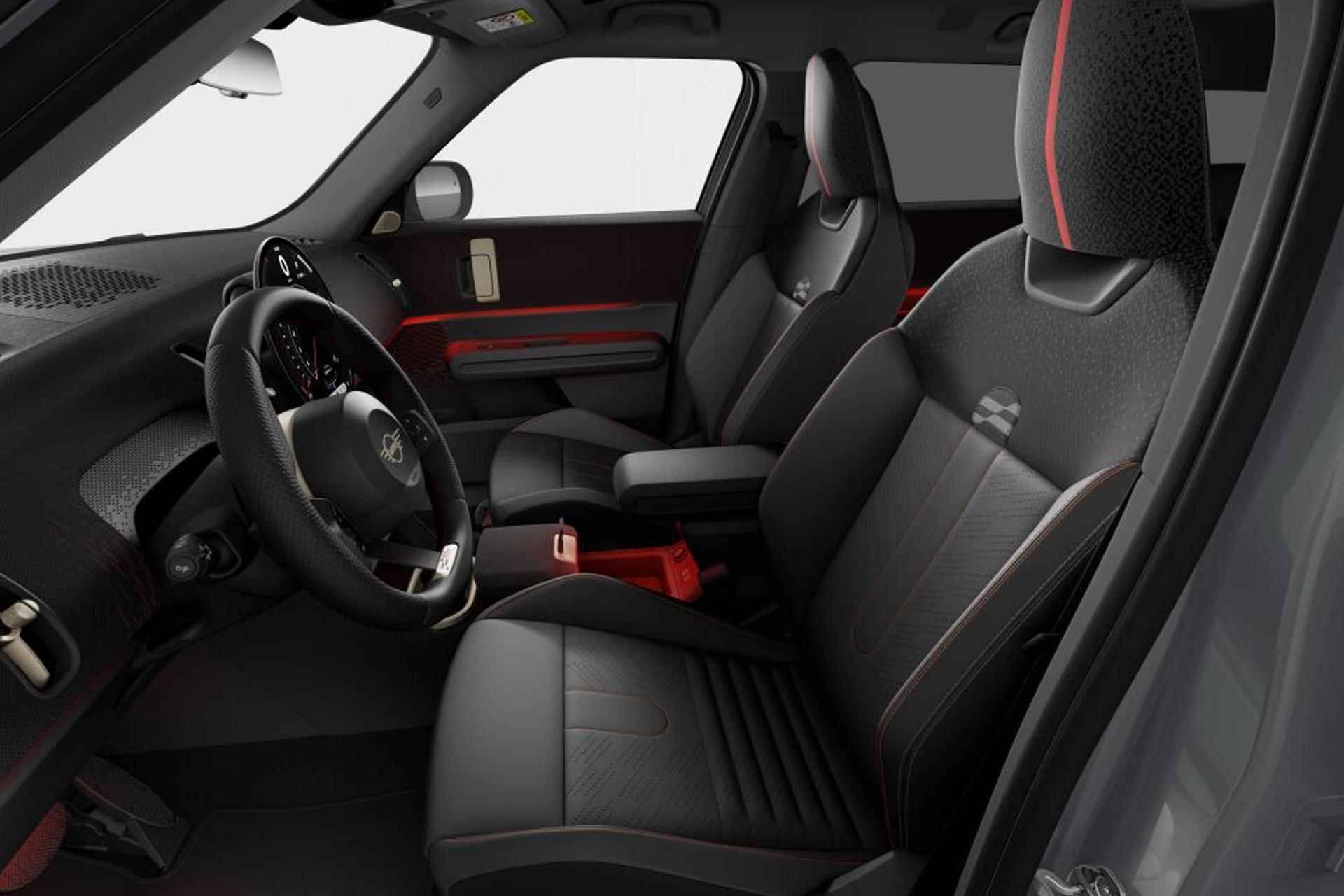 MINI Countryman 1.5 C John Cooper Works L | Pakket L | Dak en spiegelkappen in Jetblack - 4/6