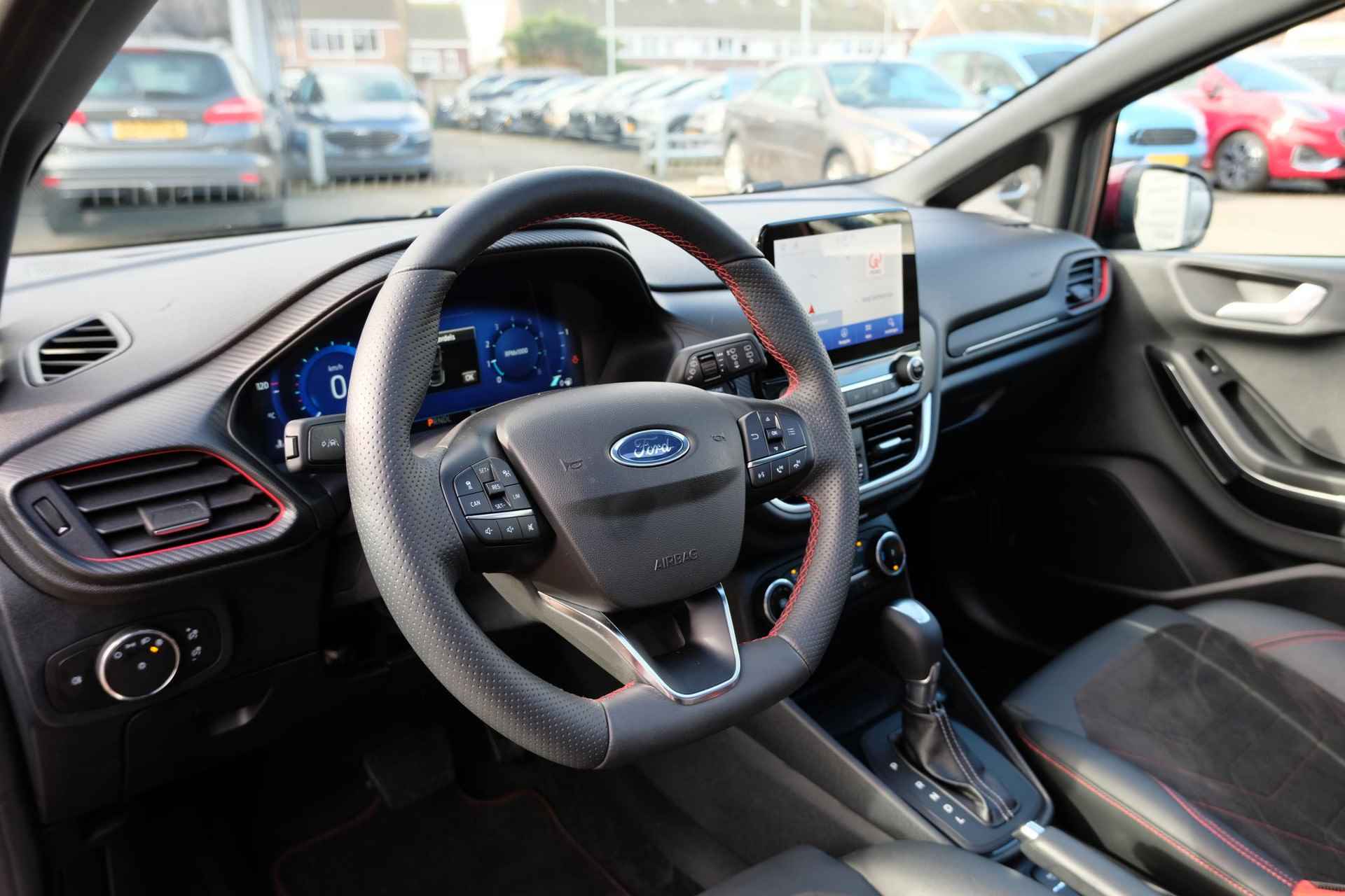 Ford Fiesta 1.0 EcoBoost Hybride ST-Line X Vignale 125 PK | Trekhaak Afneembaar | Panorama dak | Adaptive Cruise | Winterpack | Draadloos Laden | 18 inch | B&O Audio | Virtual Cockpit - 11/45