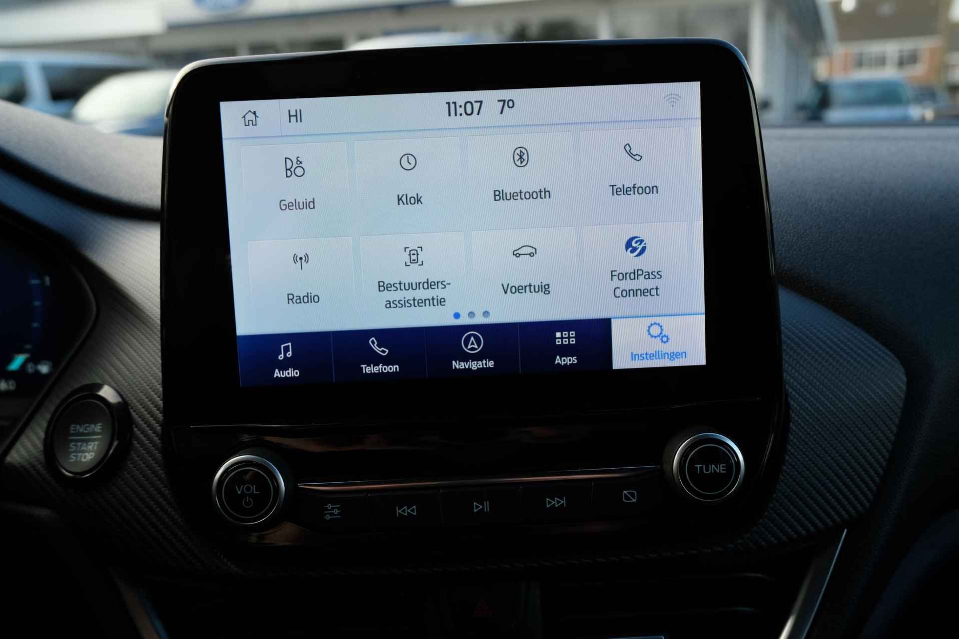 Ford Fiesta 1.0 EcoBoost Hybride ST-Line X Vignale 125 PK | Trekhaak Afneembaar | Panorama dak | Adaptive Cruise | Winterpack | Draadloos Laden | 18 inch | B&O Audio | Virtual Cockpit - 28/45