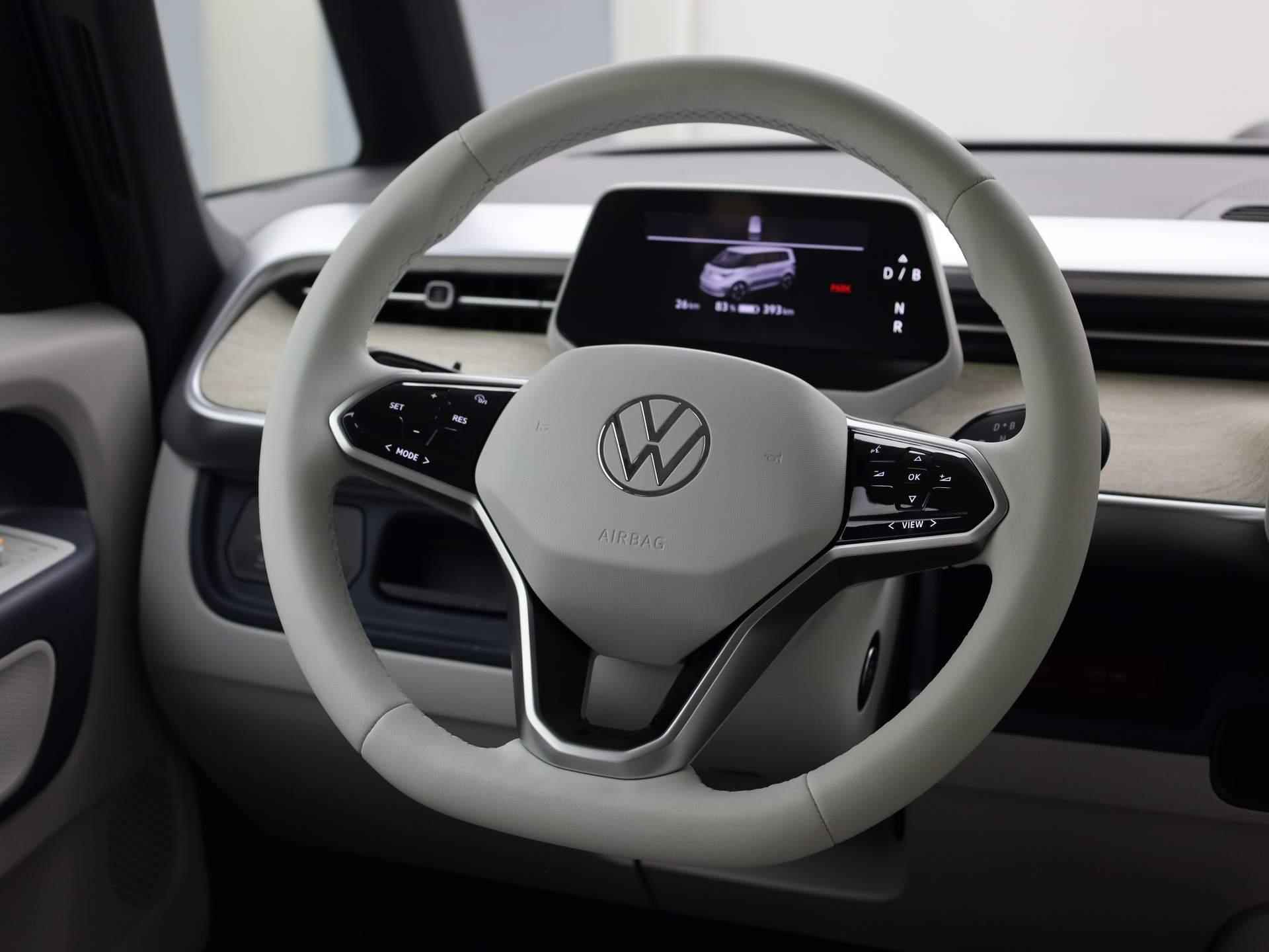 Volkswagen ID. Buzz Pro advantage Elektromotor 150 kW / 204 pk Electr. aandrijving · Assistance pakket · Comfort pakket · Design pakket · MEGA Sale - 22/52