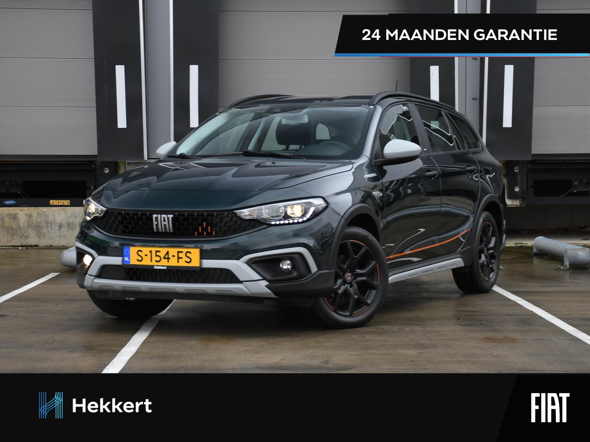 Fiat Tipo Stationwagon Cross Garmin 1.5 Hybrid 130pk Automaat APPLE | STOELVERWARMING | DRAADLOOS OPLADEN | 17''LM | ADAP. CRUISE