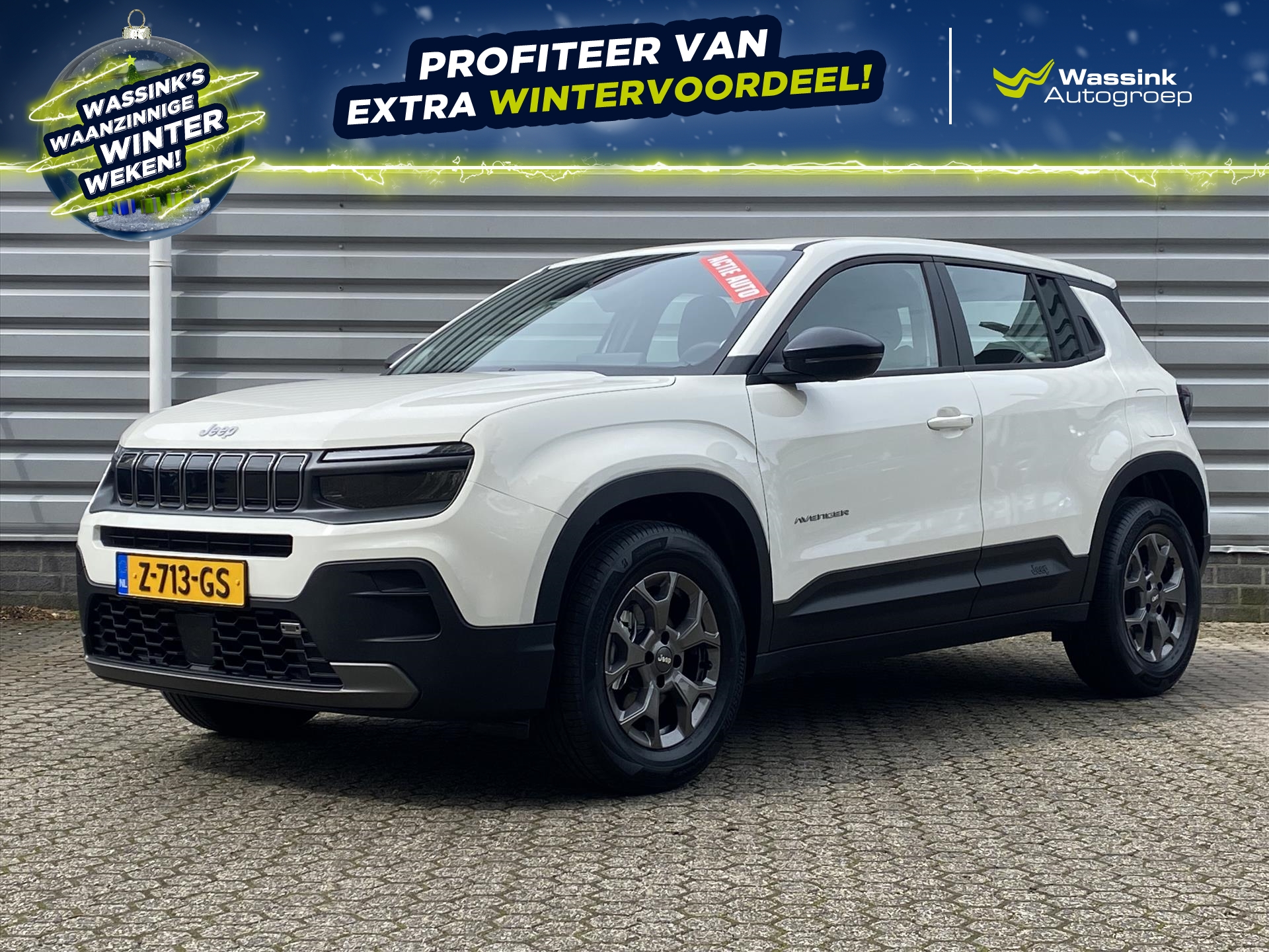 Jeep Avenger 1.2T 100pk Longitude | Carplay | Navigatie | Climate Control |