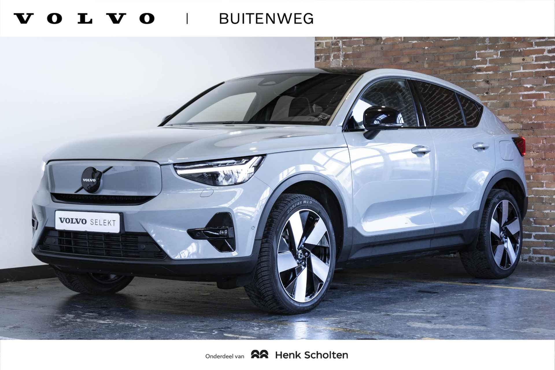 Volvo C40 Single Motor Extended Range Ultimate 82 kWh | Warmtepomp | Premium Audio | Parkeercamera | 20"Lichtmetalen Velgen | Nubuck interieur | Verwarmbare voorstoelen | Elektrisch bedienbare voorstoelen | Adaptive Cruise Control | Blind Spot - 1/45