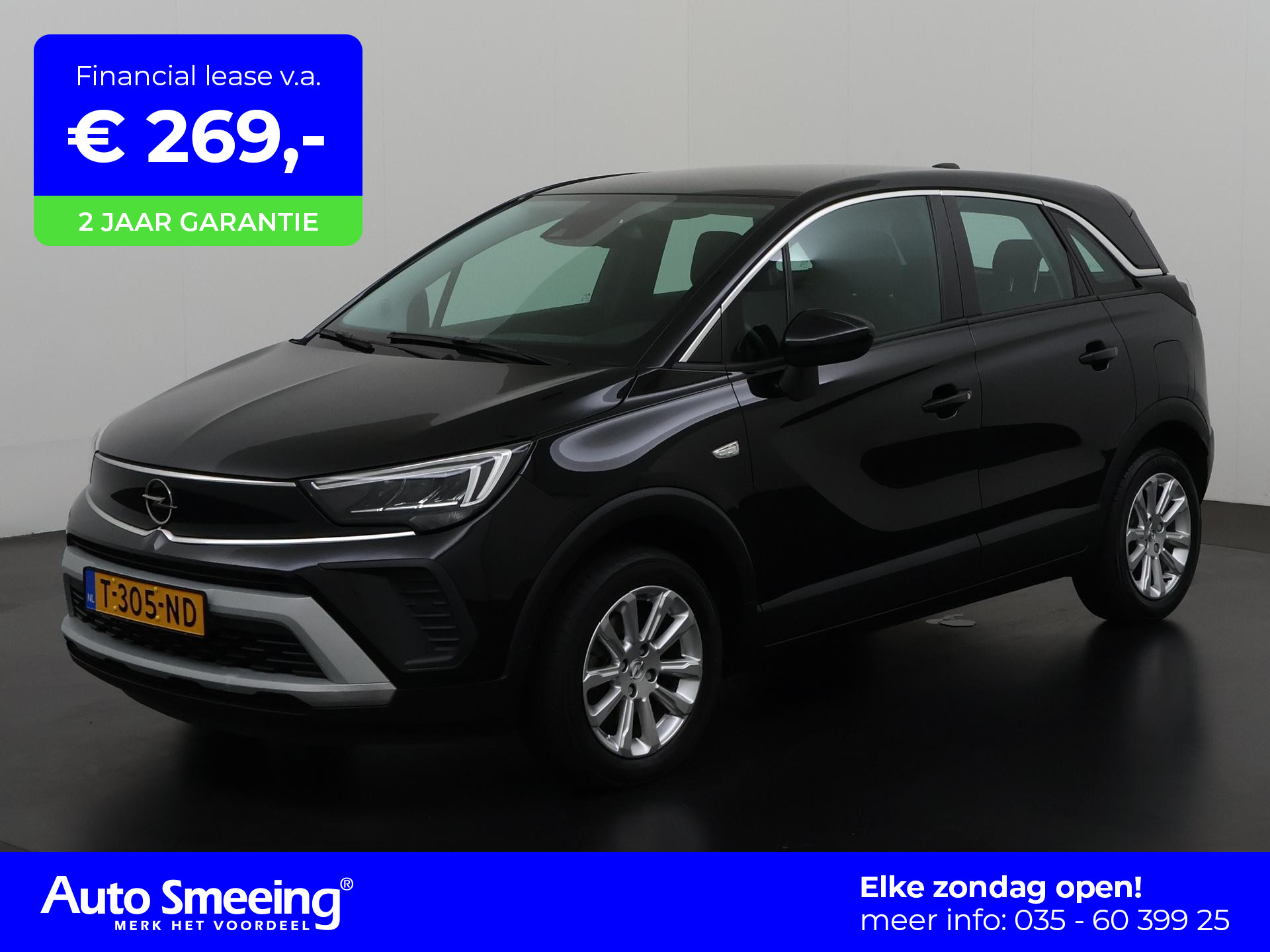 Opel Crossland 1.2 Turbo Elegance Automaat | Apple/Android Carplay | Zondag Open!