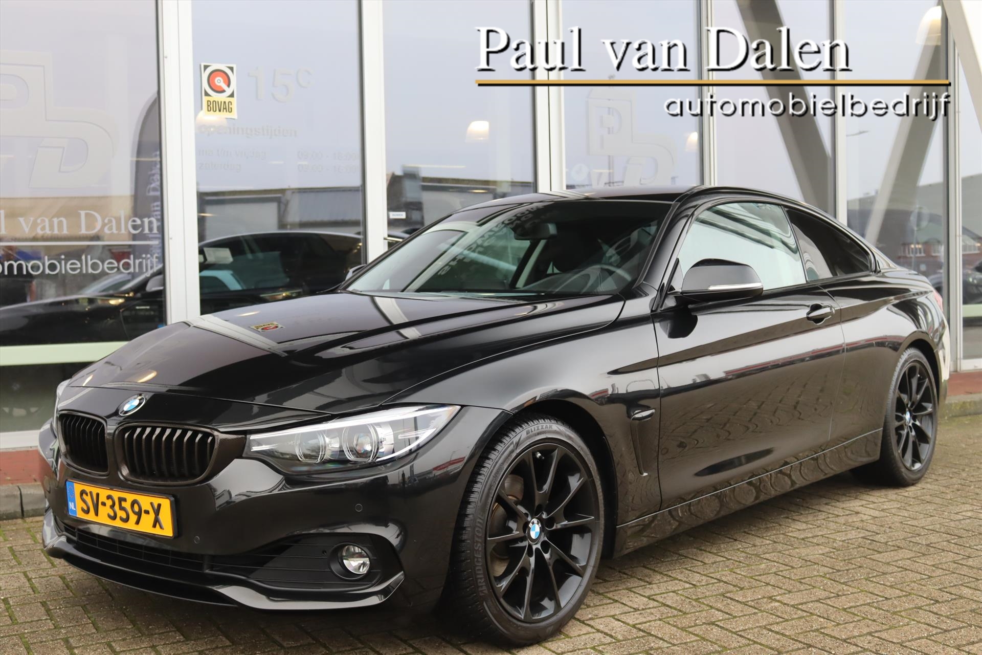 BMW 4-Serie Coupé (f32) 420i 184PK AUTOMAAT HIGH EXEC. Navi | Leder | Stoelverw. | 18 Inch Lm | Pdc v+a | Led | NL Auto | Nieuwstaat |